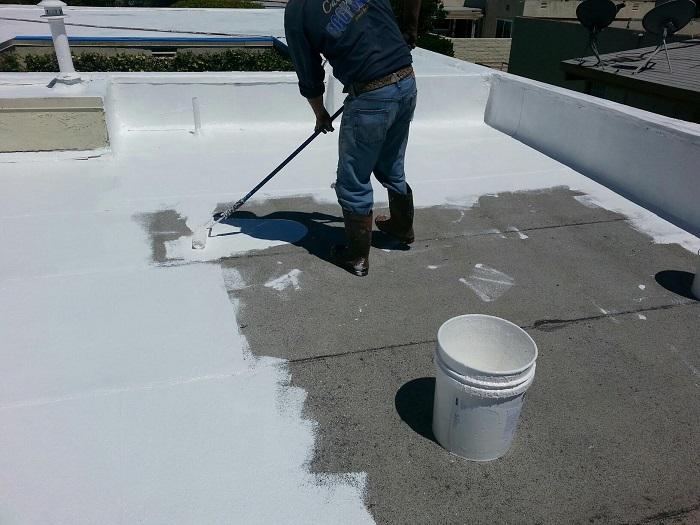 how to waterproof flat roof