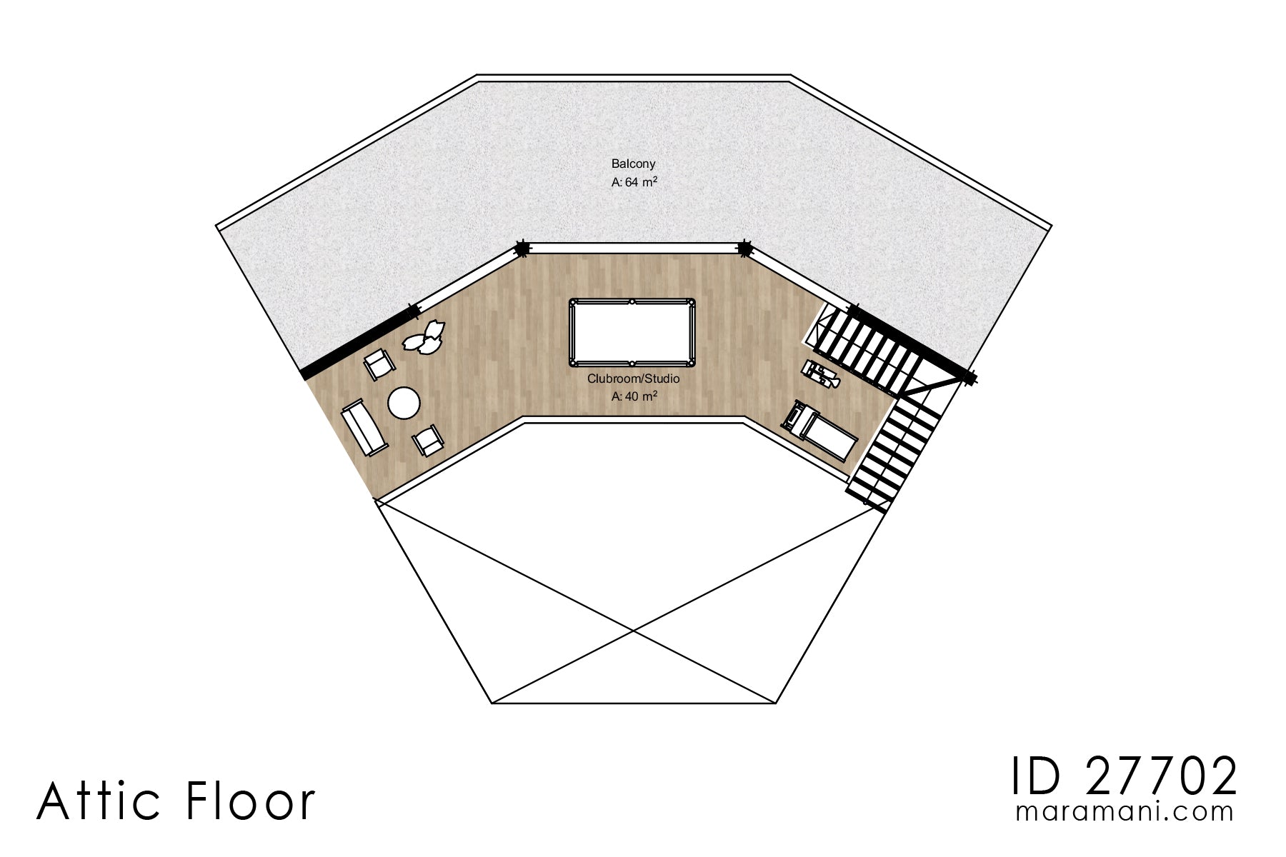 2-Storey 7 Bedroom Farmhouse - ID 27702