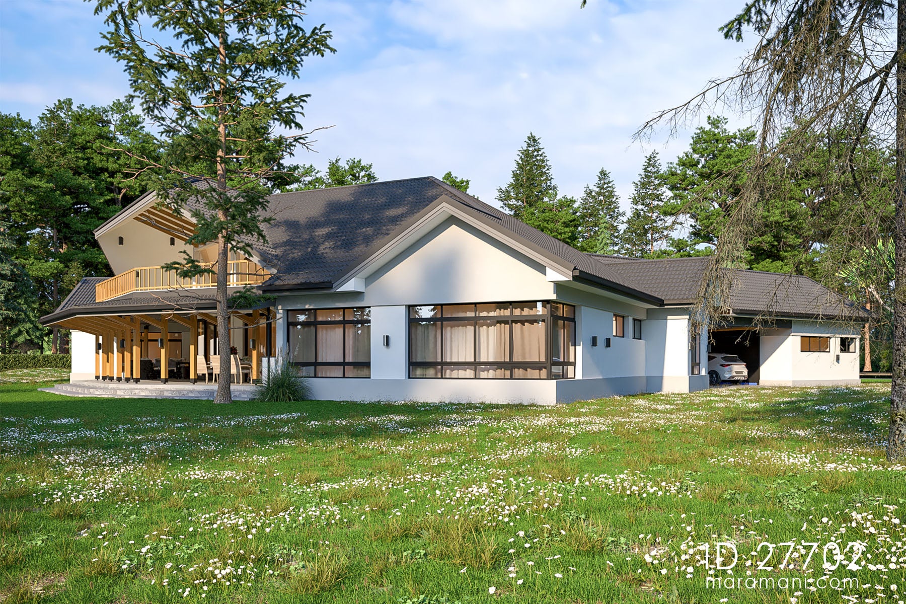 2-Storey 7 Bedroom Farmhouse - ID 27702