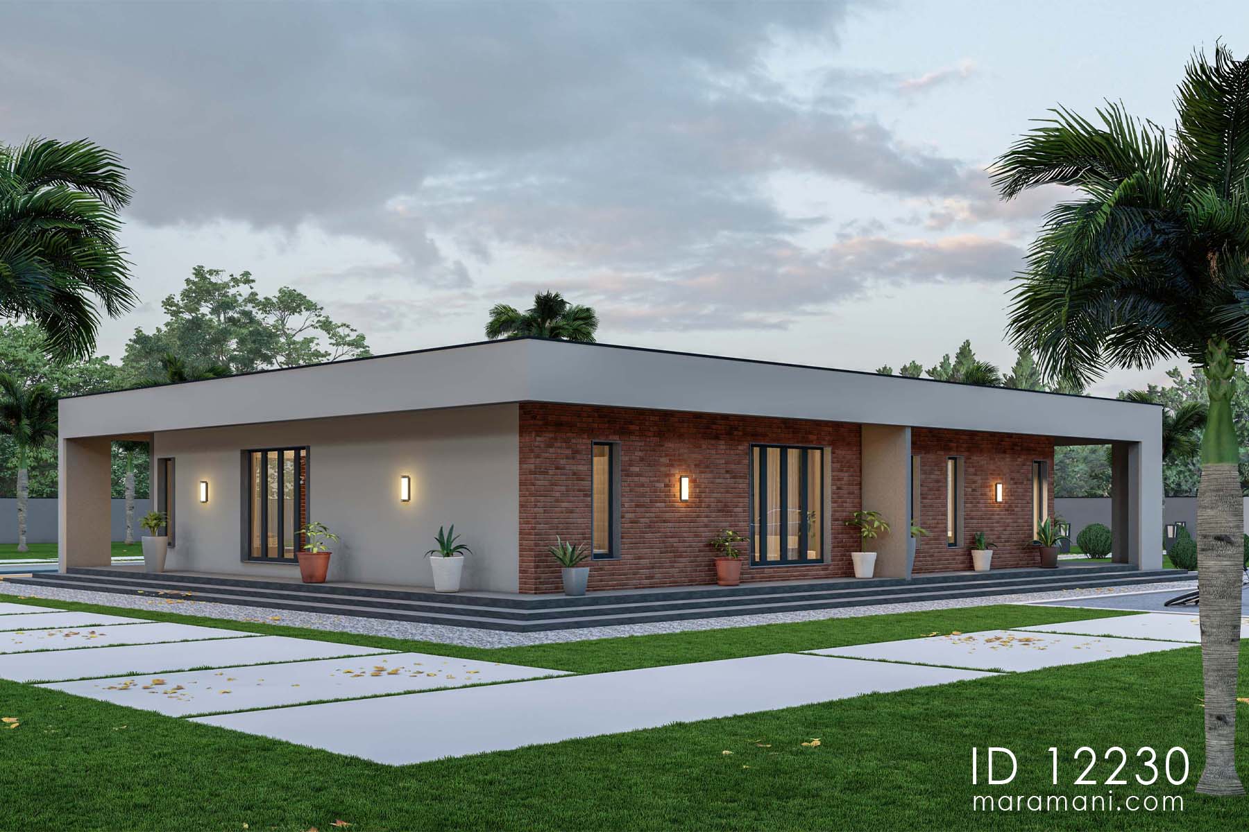 2 Bedroom Contemporary Villa - ID 12230