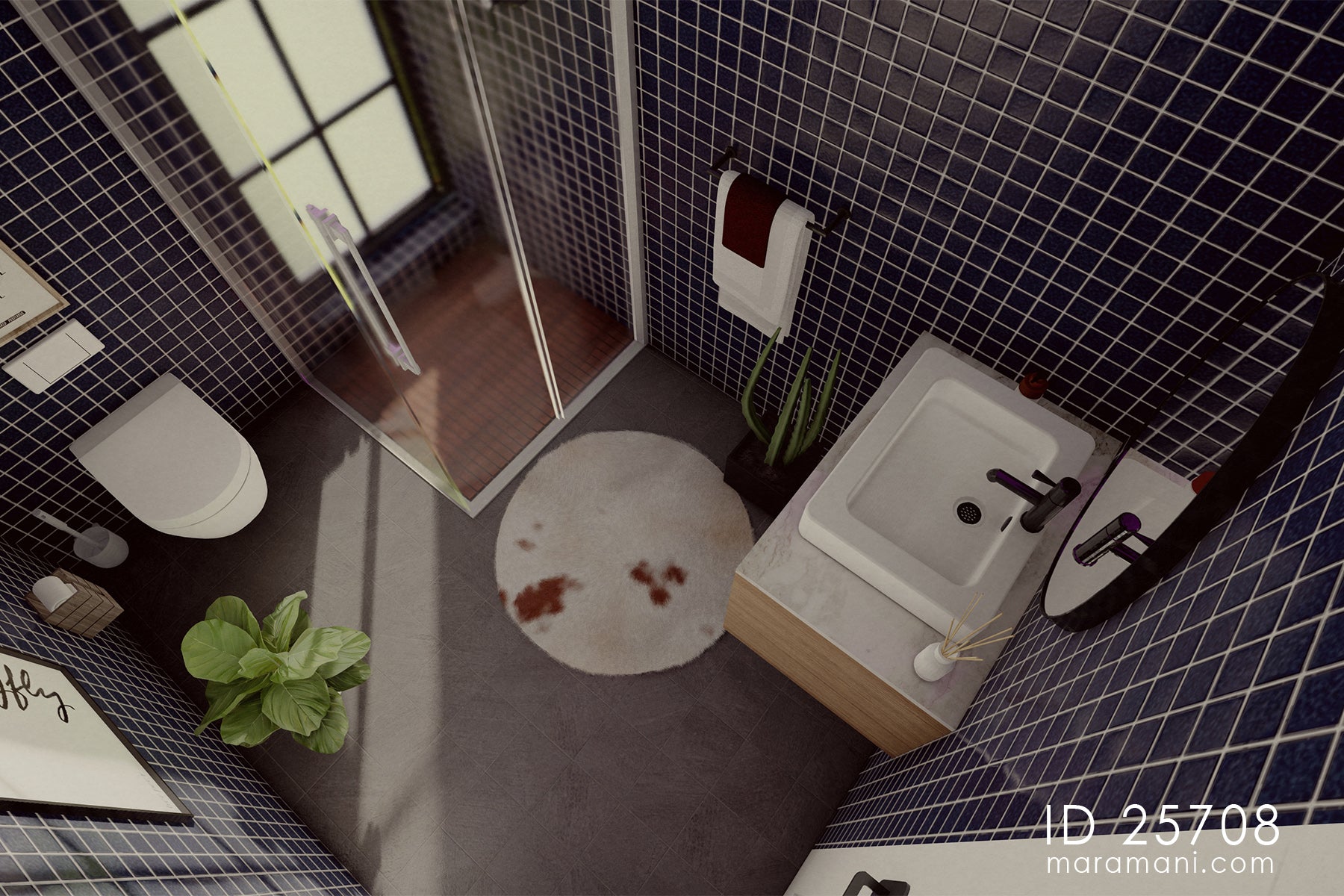 Contemporary 5 Bedroom Mansion - ID 25708