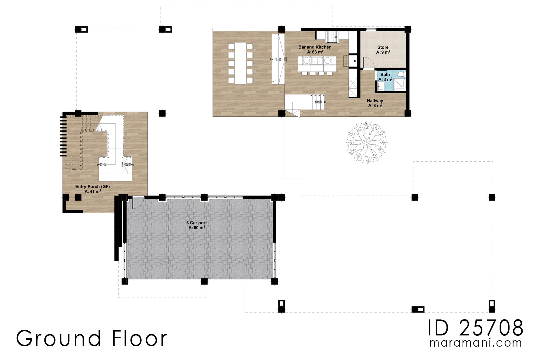 Contemporary 5 Bedroom Mansion - ID 25708