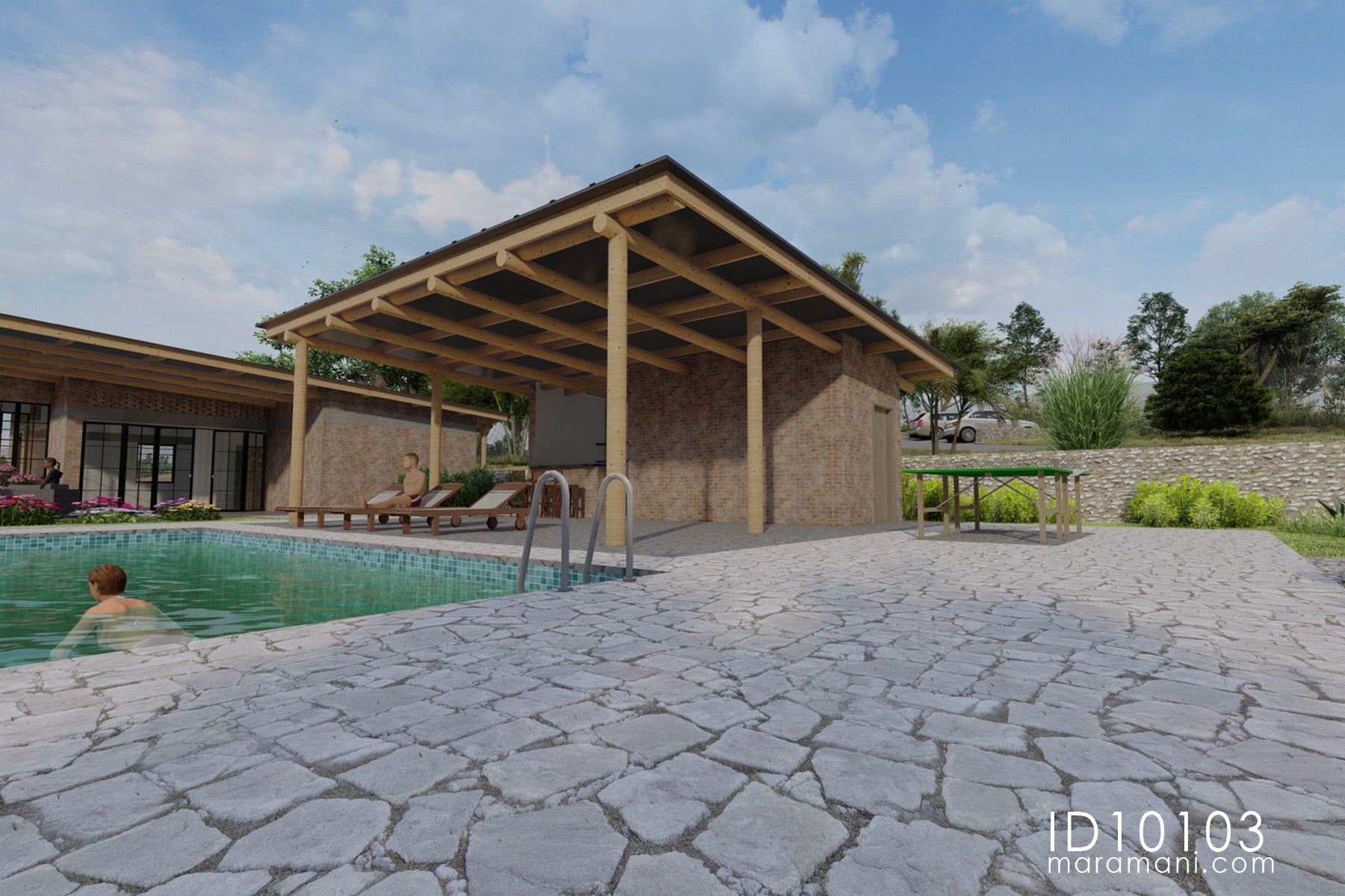 Cozy single-story plan - ID 10103