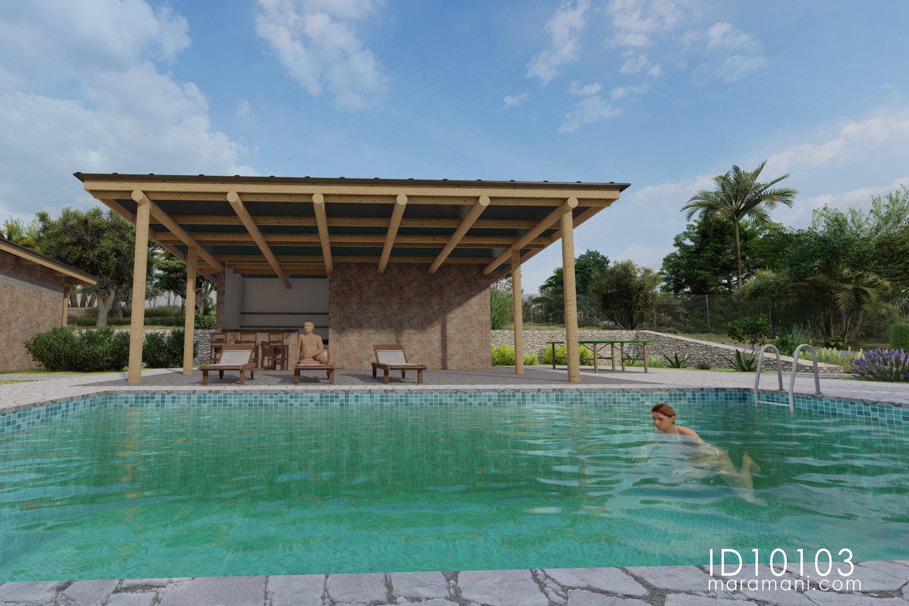 Cozy single-story plan - ID 10103