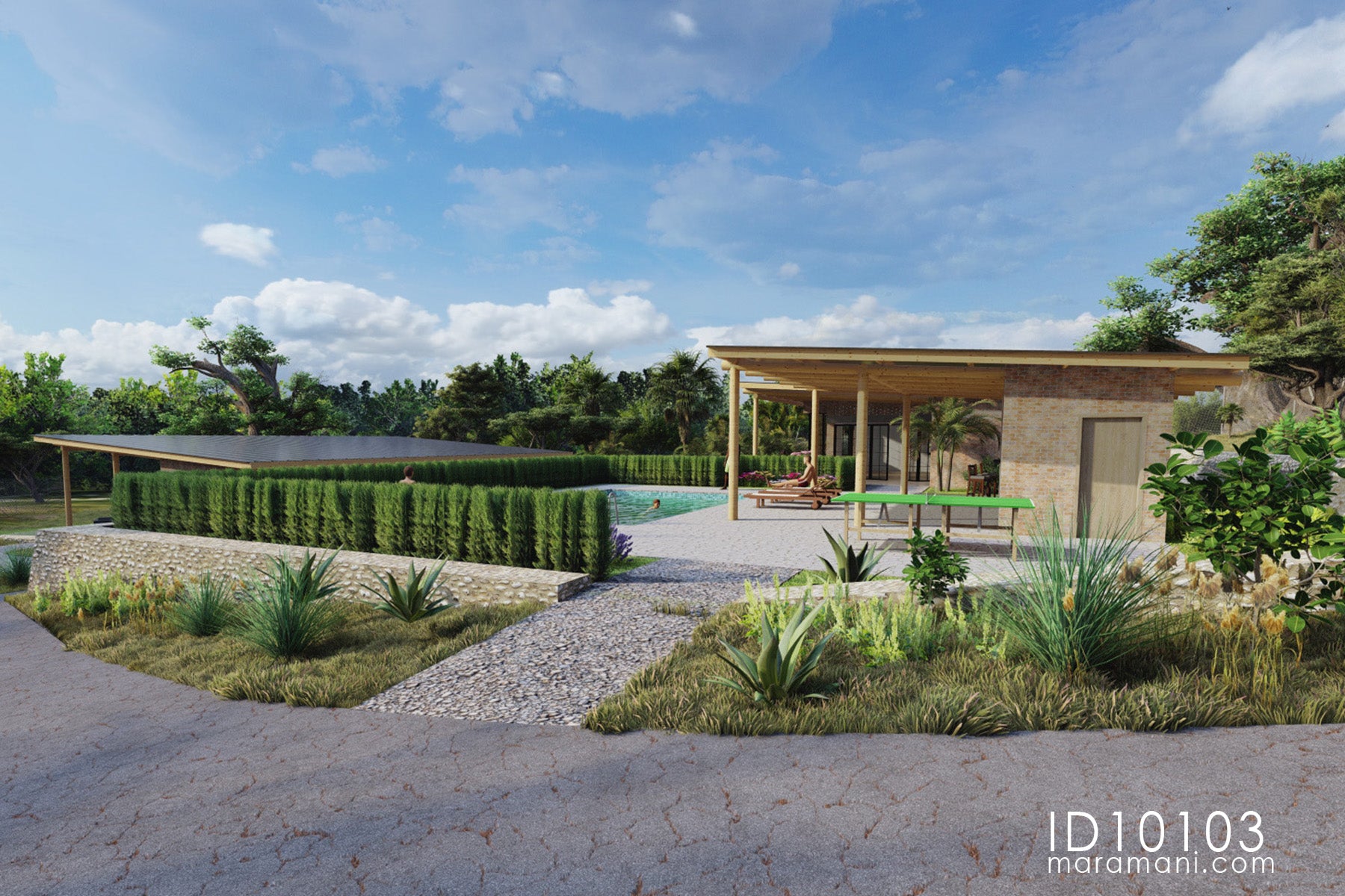 Cozy single-story plan - ID 10103