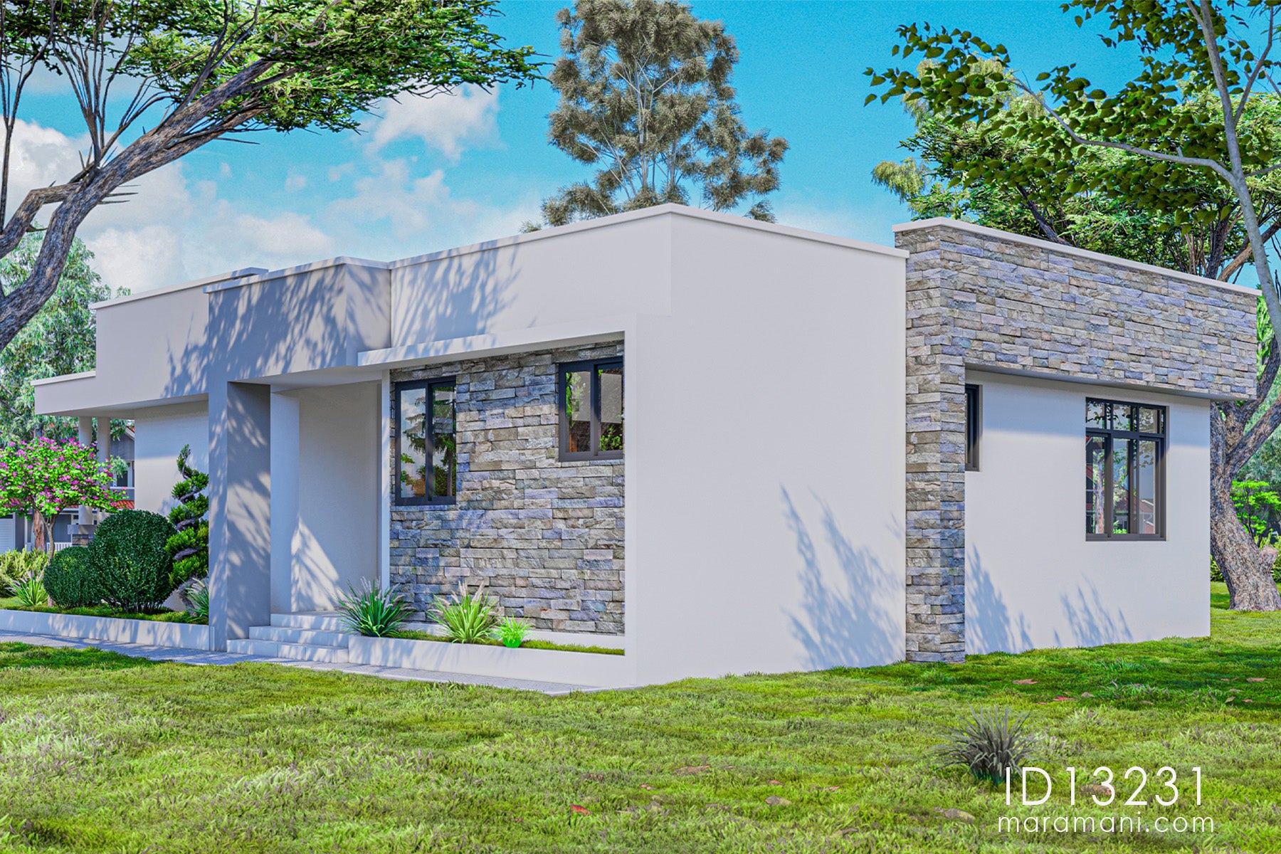 3 Bedroom House Plan - ID 13231