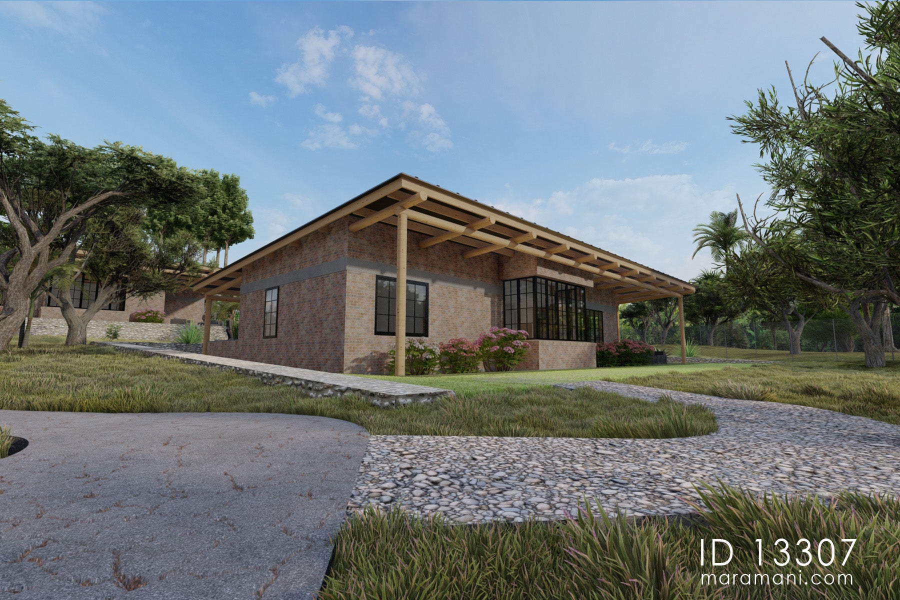 3 Bedroom House Plan - ID 13307