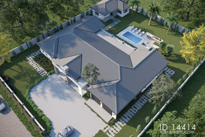 4 bedroom 4 bath house Plan - ID 14414