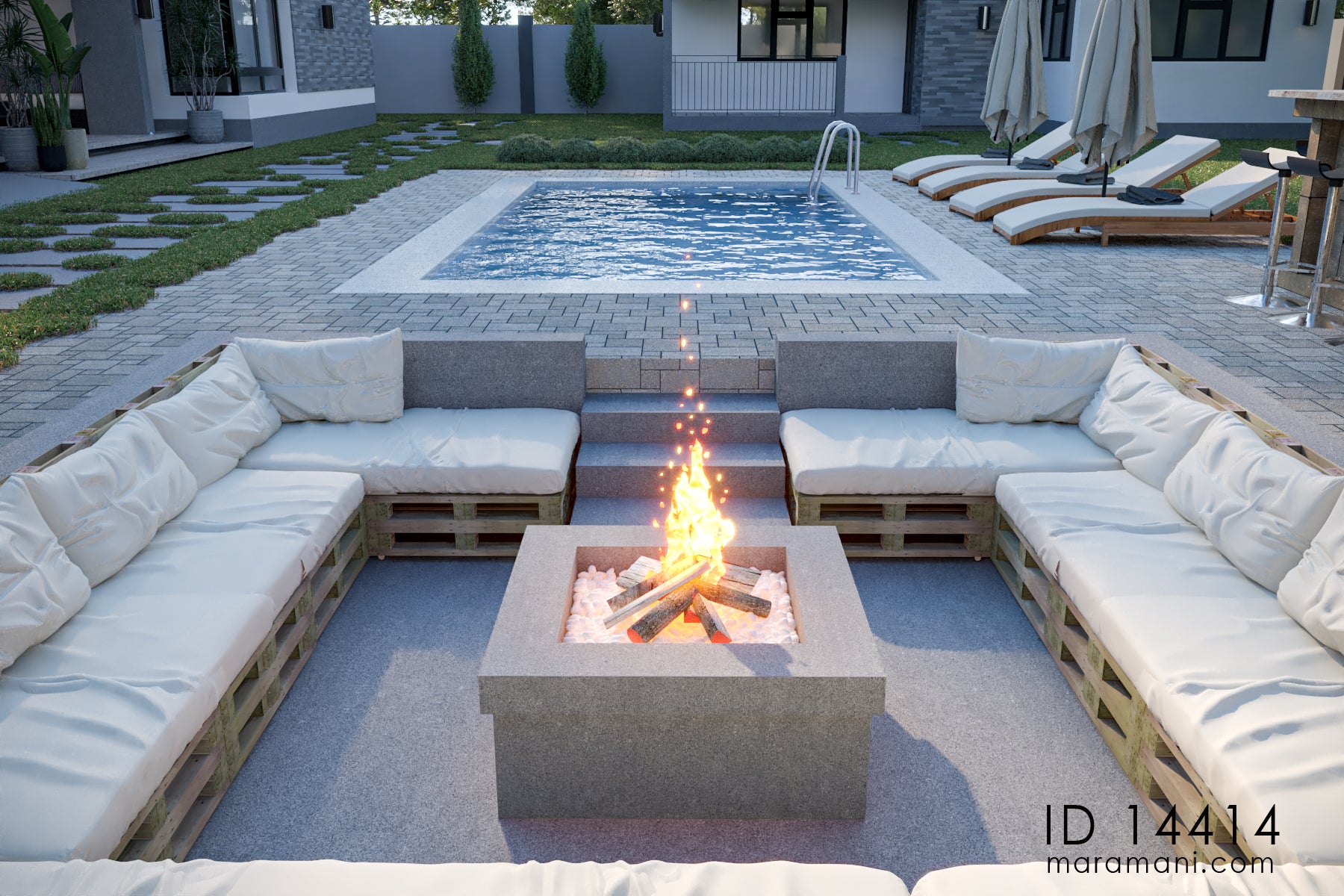 4 bedroom 4 bath house Plan - ID 14414