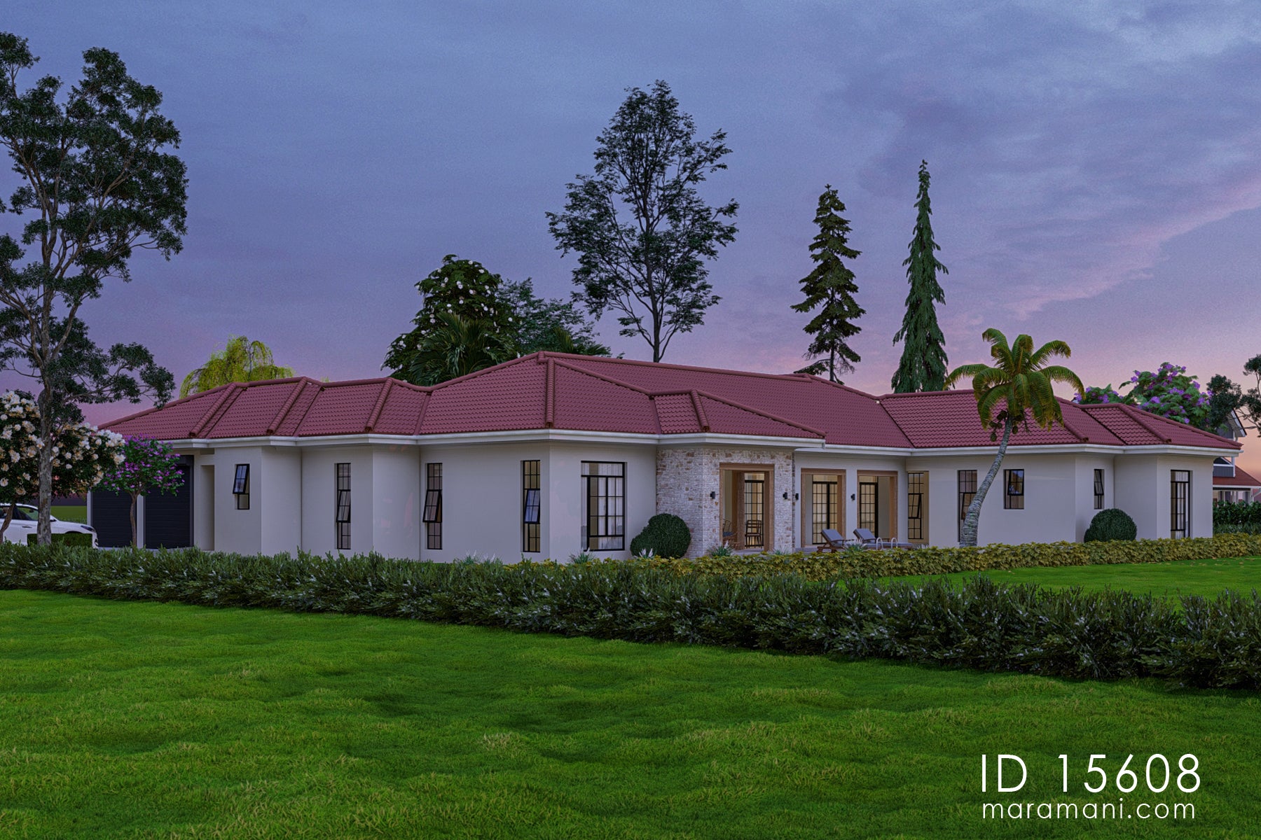 5-Bedroom House Plan - ID 15608