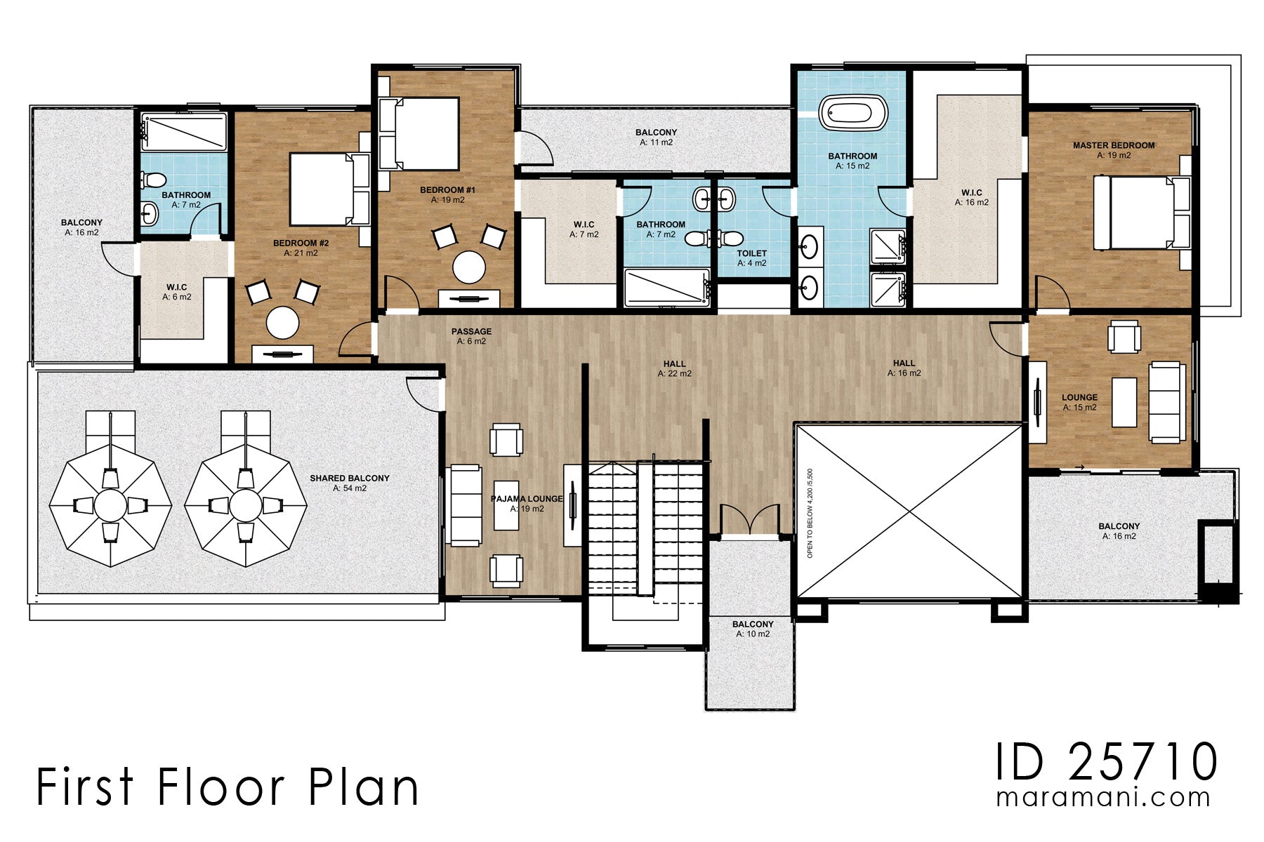 Luxurious 5-Bedroom 2-Story Mansion with Premium Amenities – ID 25710
