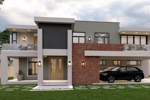 Spacious 6- Bedroom, 2-Story House Plan - ID 26712