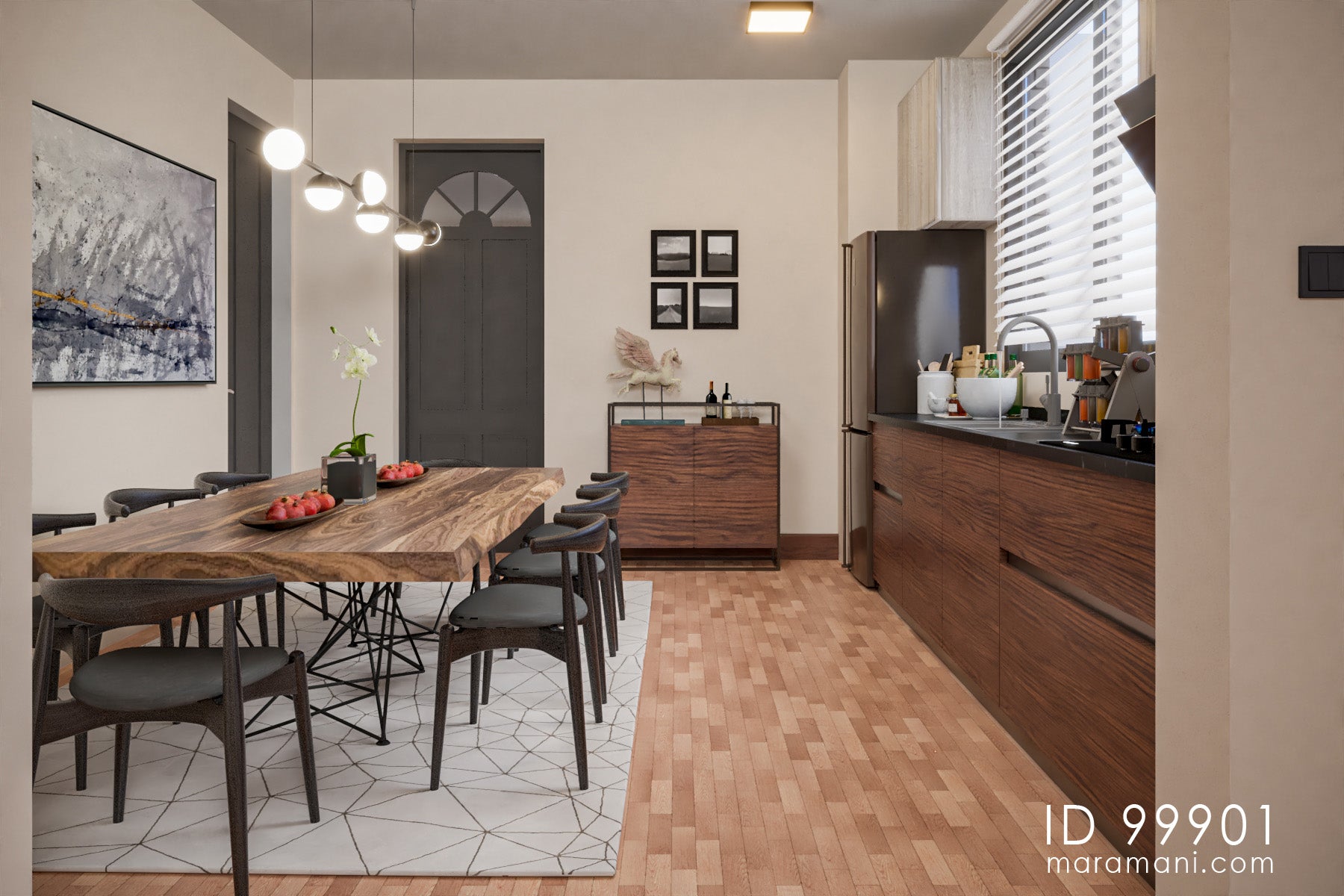 17 Flats Apartment Block - ID 99901