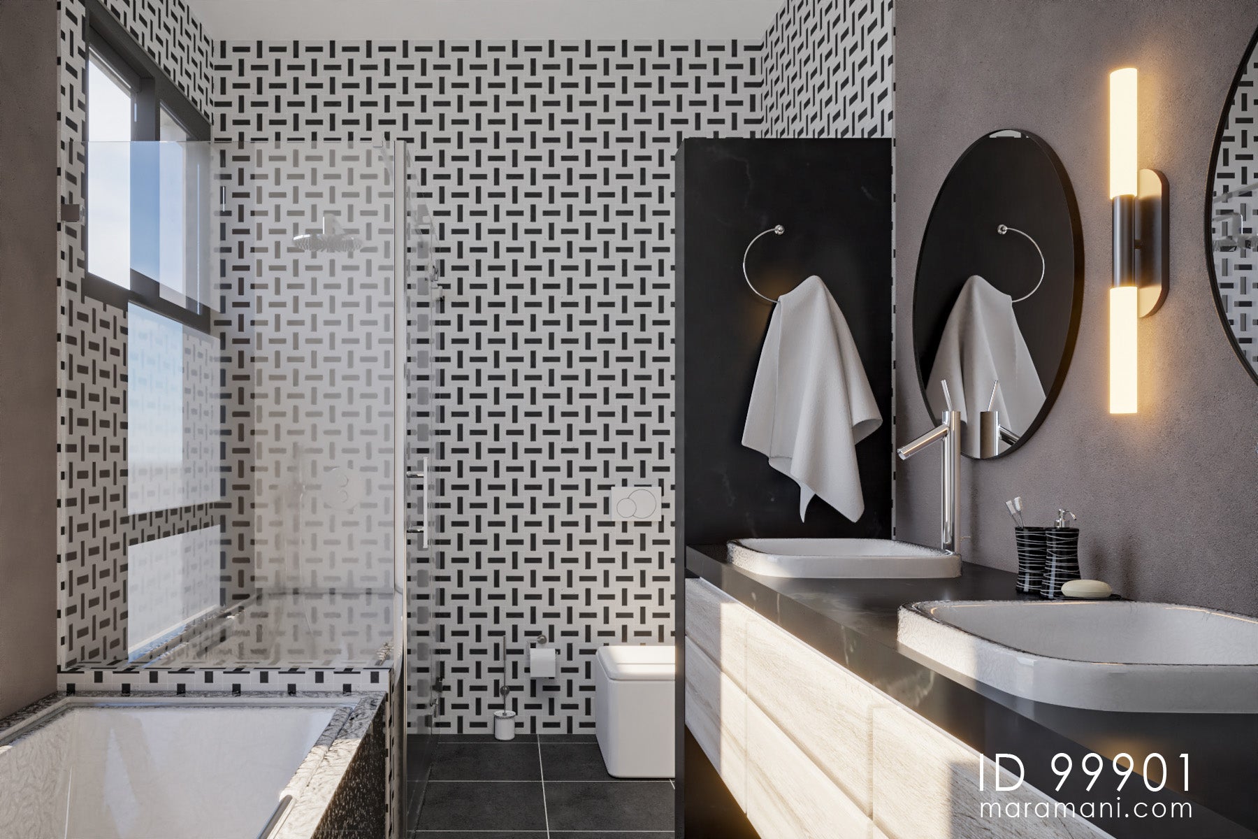 17 Flats Apartment Block - ID 99901