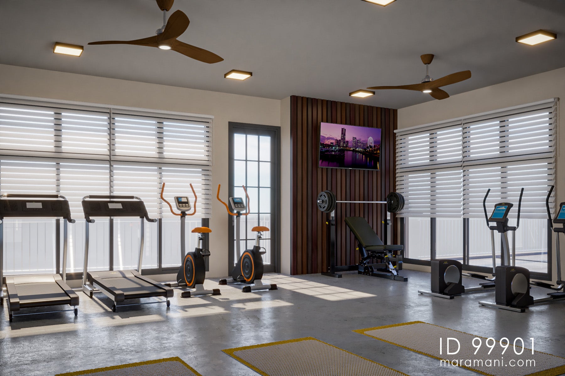 17 Flats Apartment Block - ID 99901