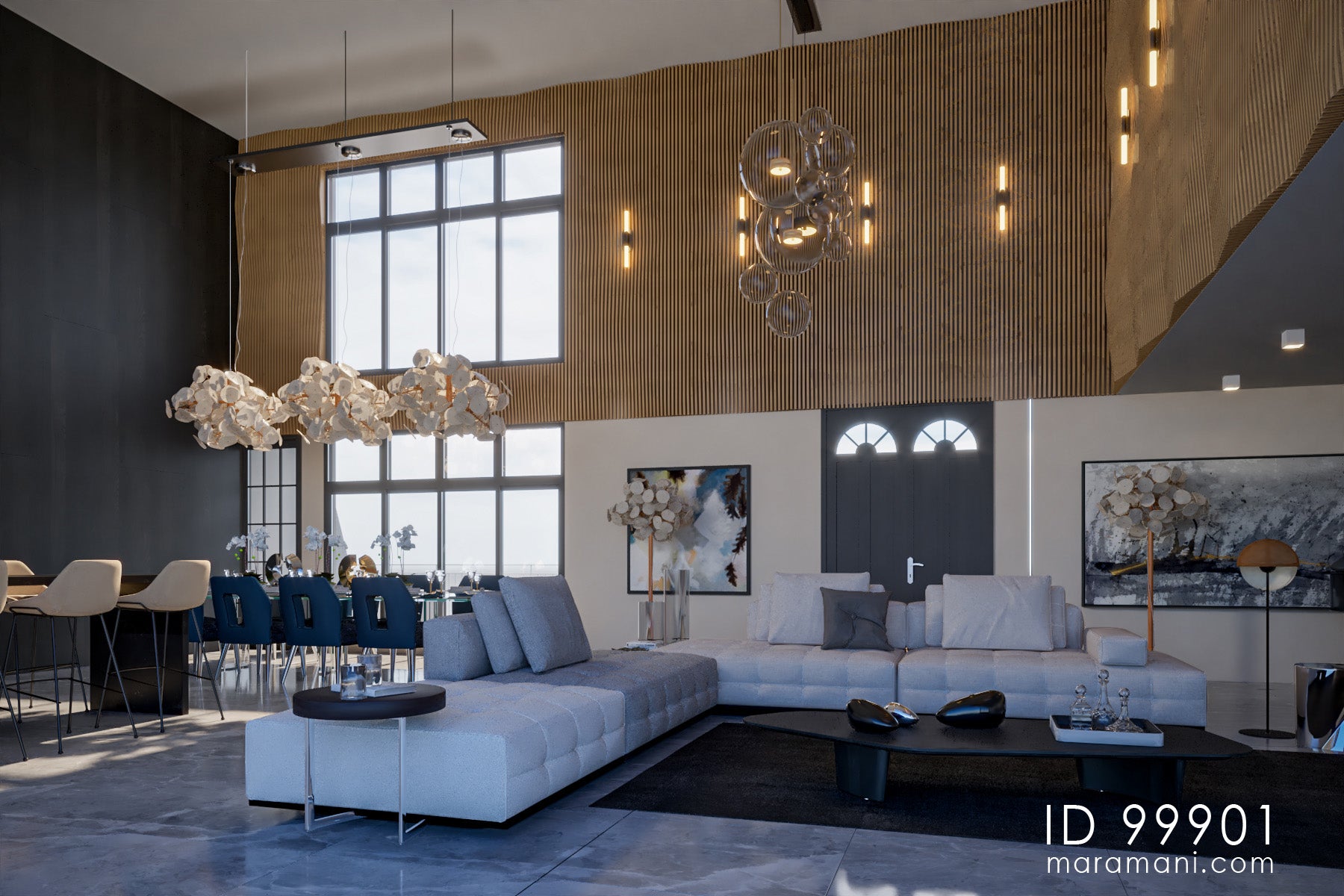 17 Flats Apartment Block - ID 99901