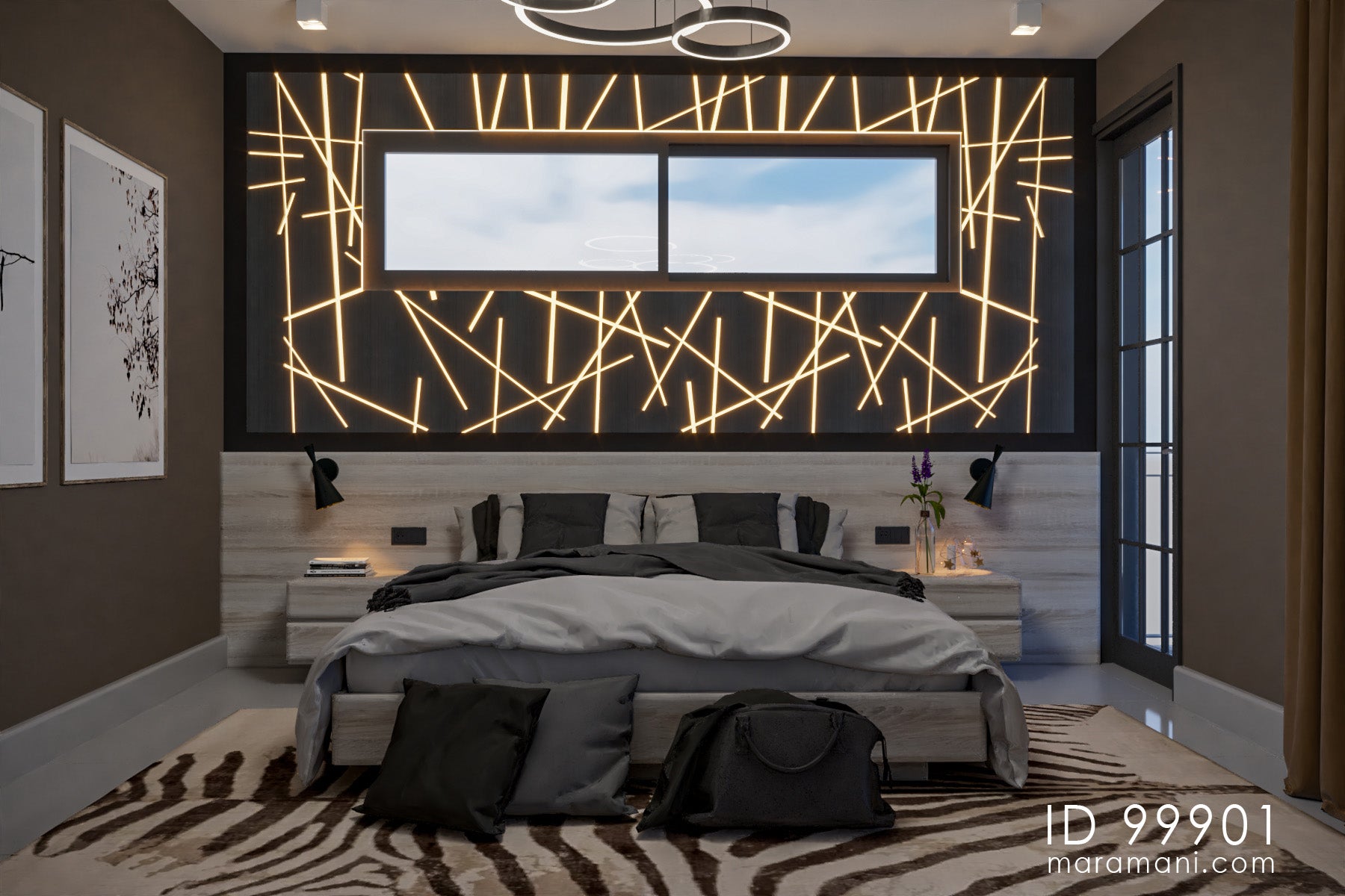 17 Flats Apartment Block - ID 99901