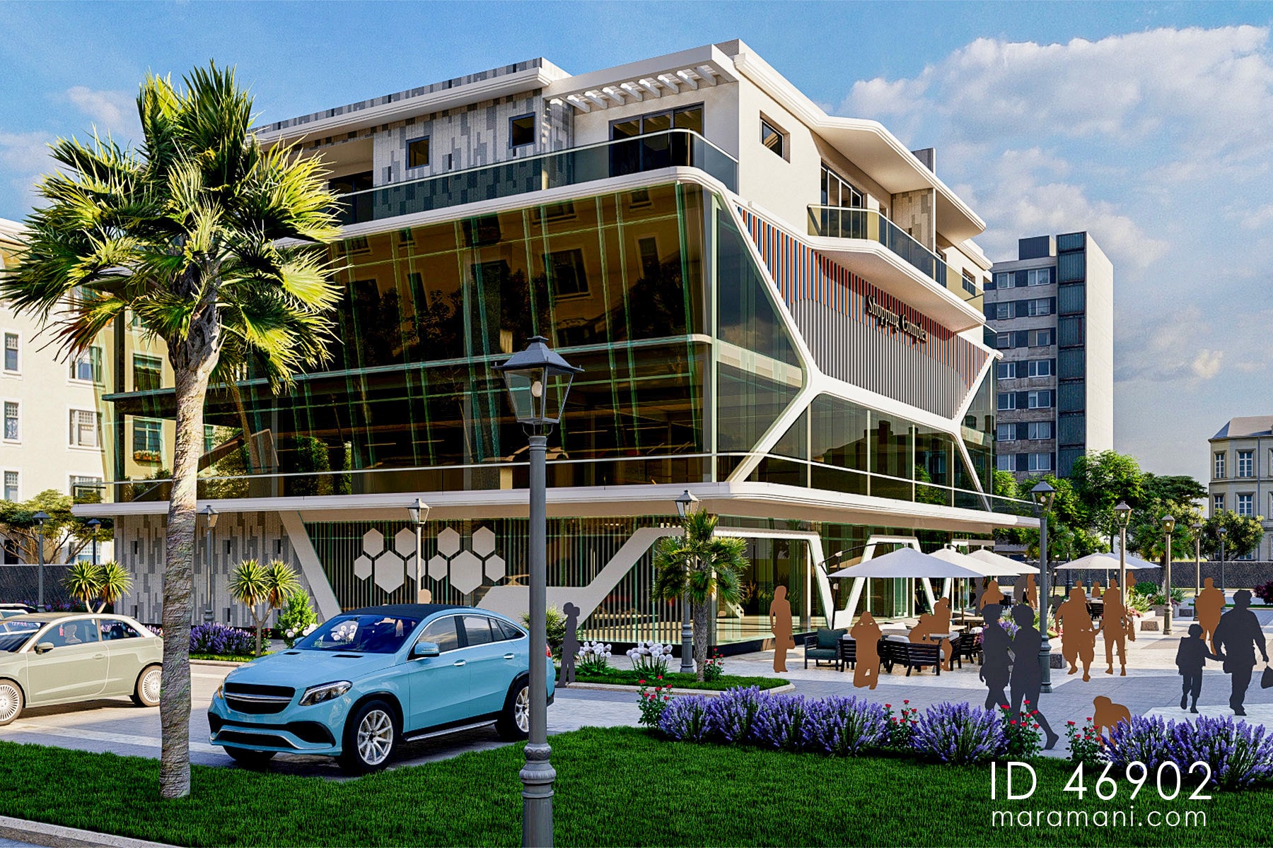 Modern Multipurpose commercial building - ID 46902