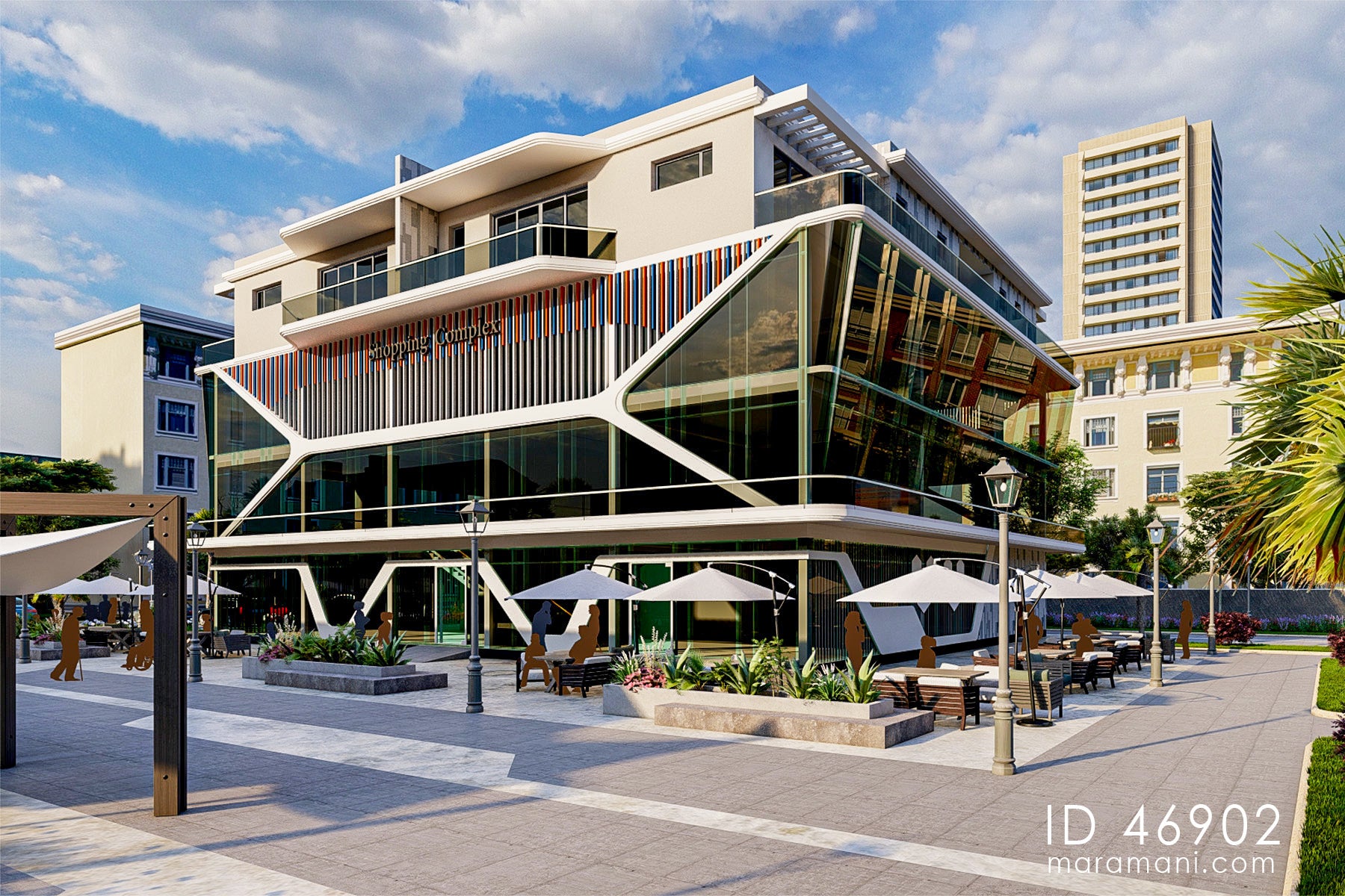 Modern Multipurpose commercial building - ID 46902