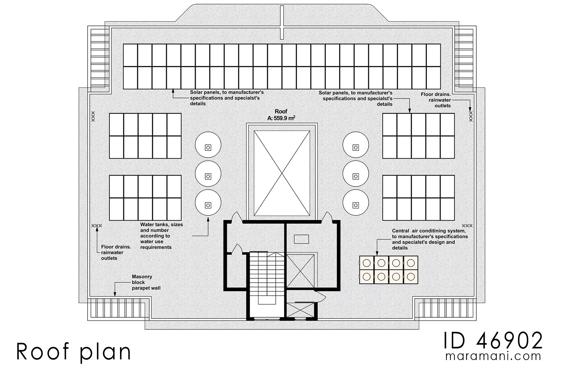 Modern Multipurpose commercial building - ID 46902