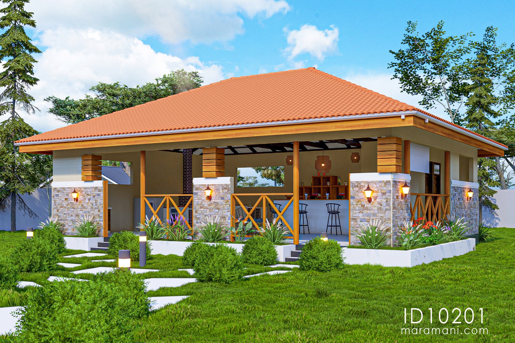 Outdoor Entertainment Area - ID 10201