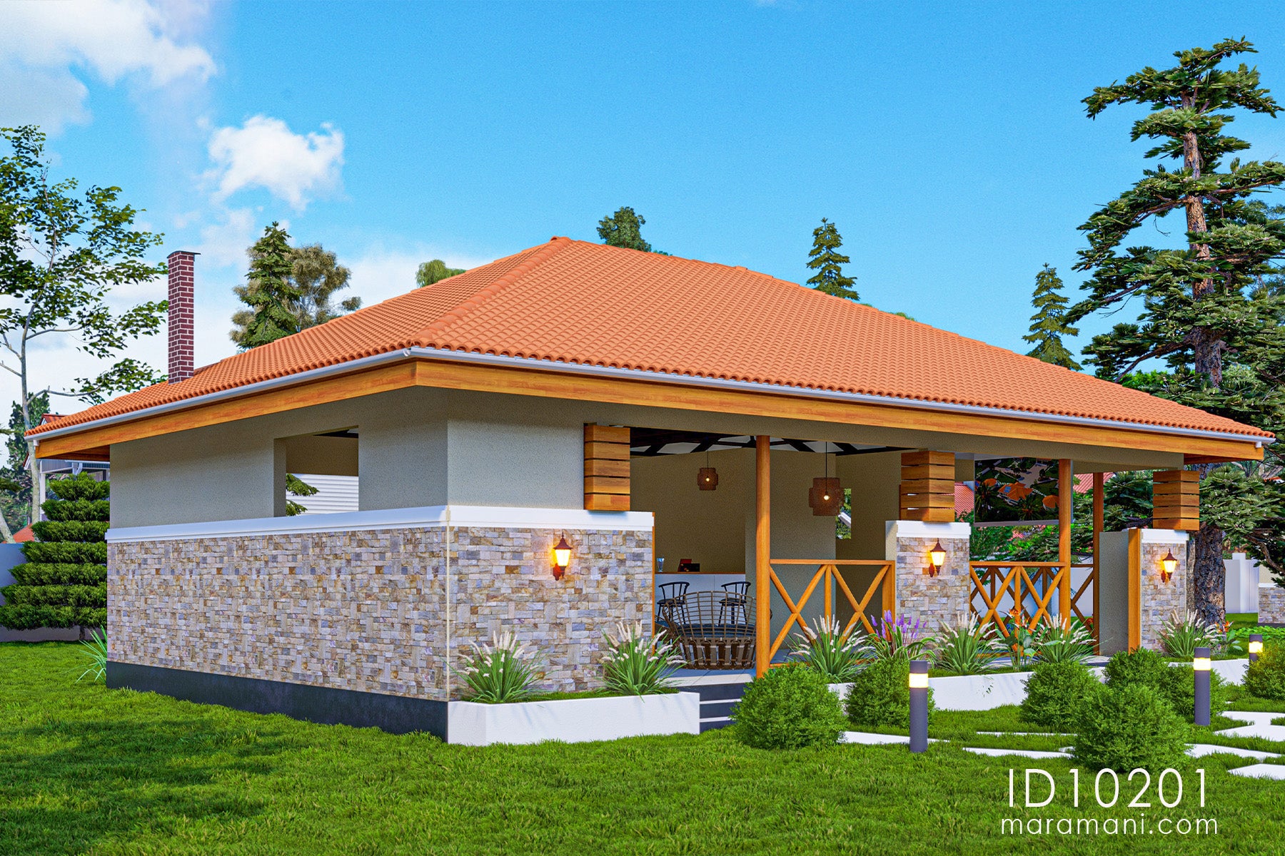 Outdoor Entertainment Area - ID 10201