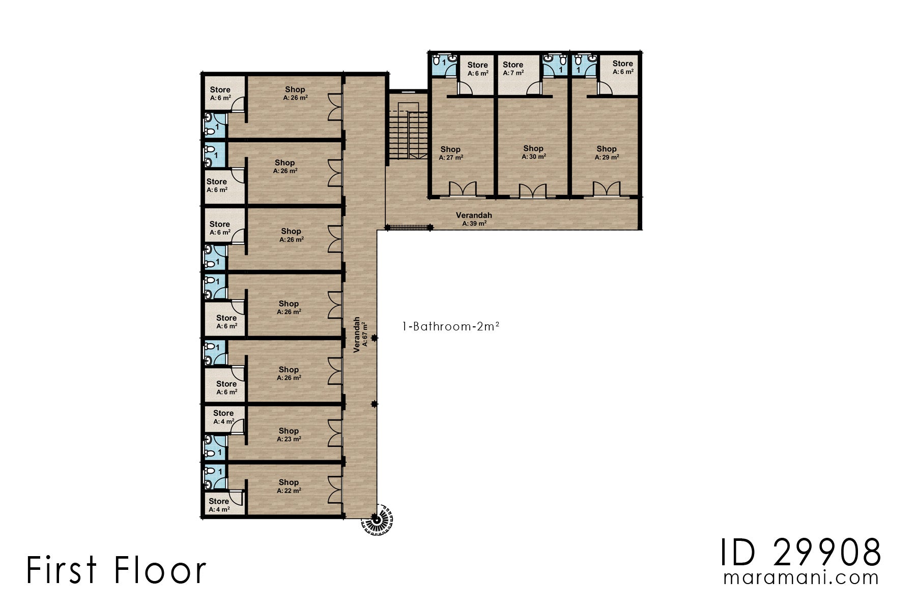 Real estate commercial building - ID 29908