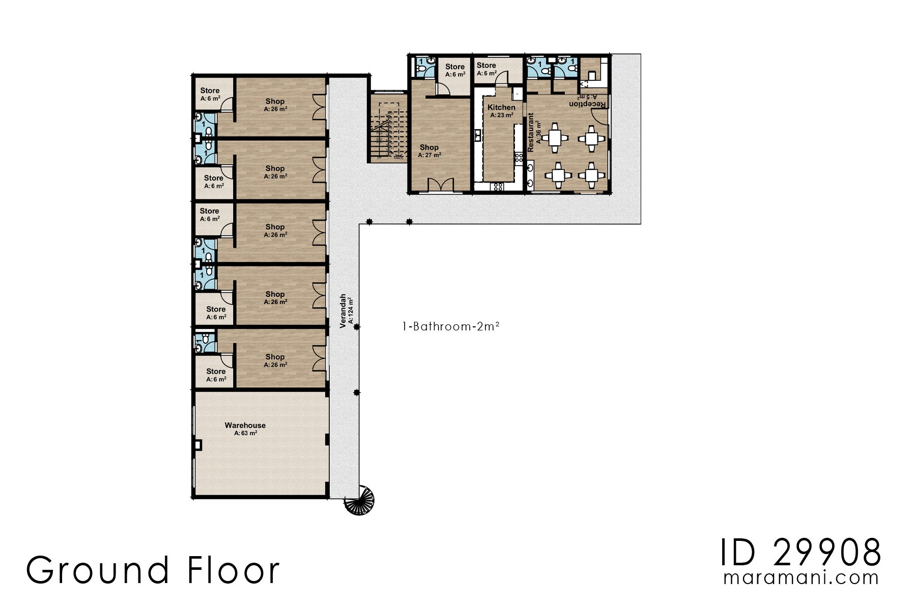 Real estate commercial building - ID 29908