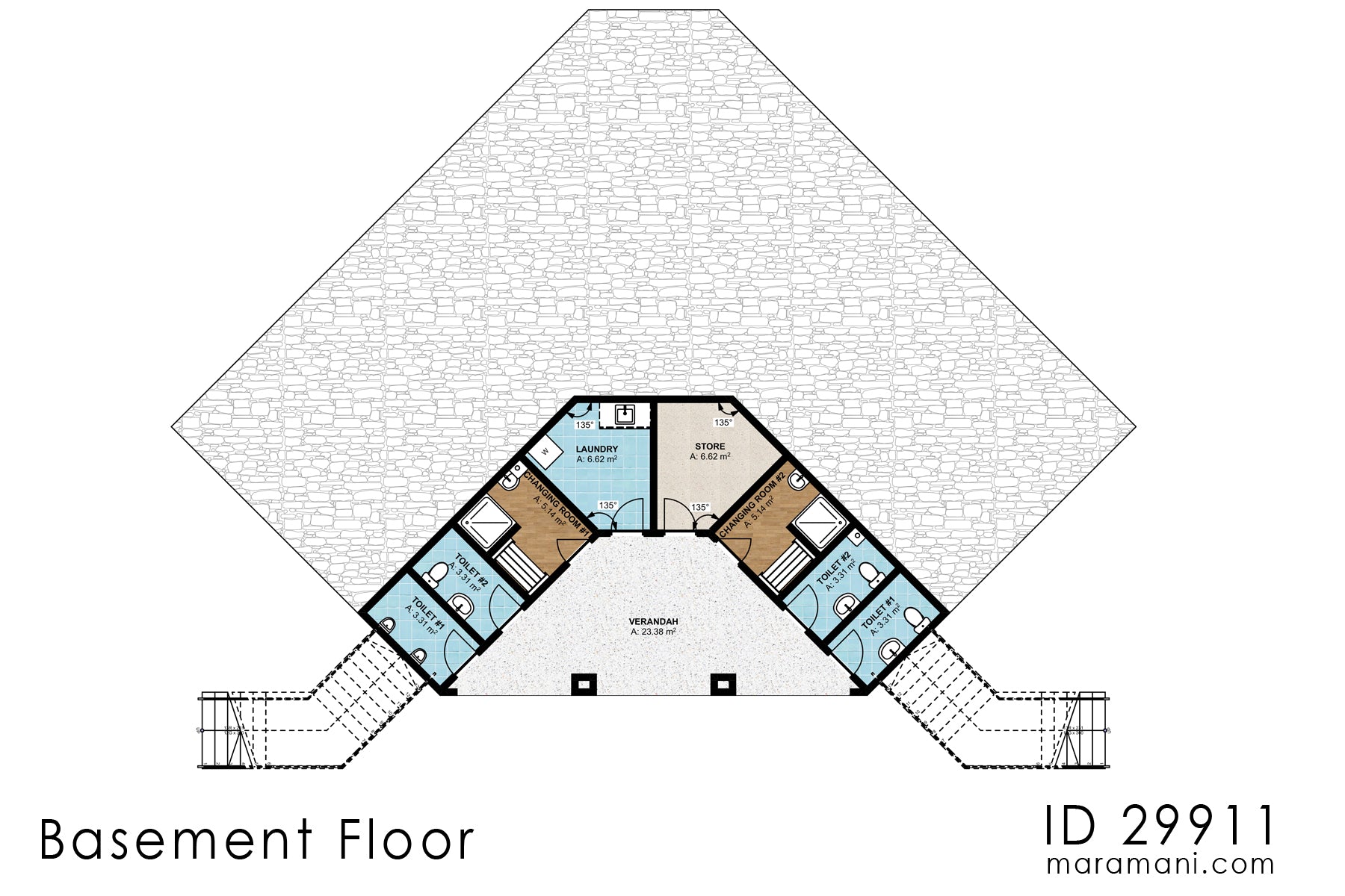 Spacious 2-Story Restaurant, Bar, and 5-Bedroom Complex - ID 29911