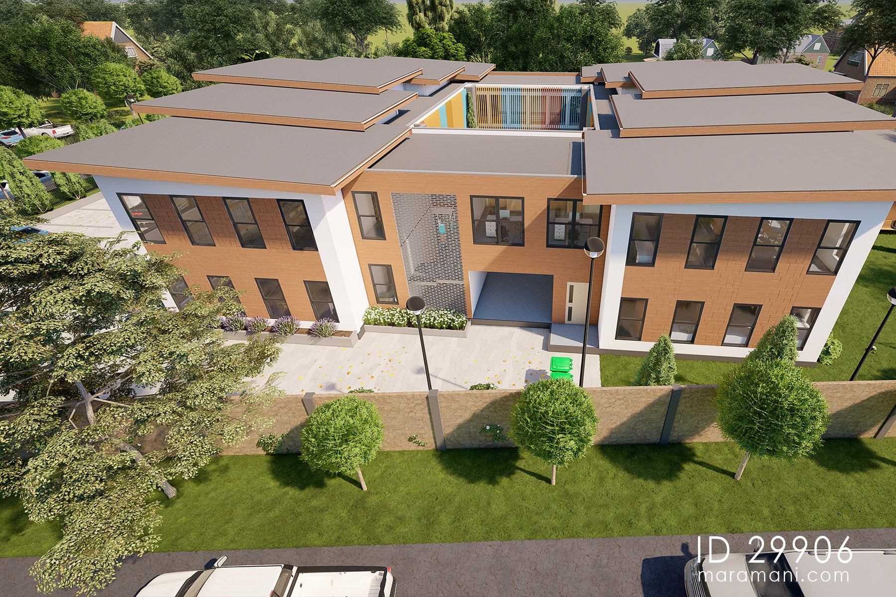 School Building Design - ID 29906