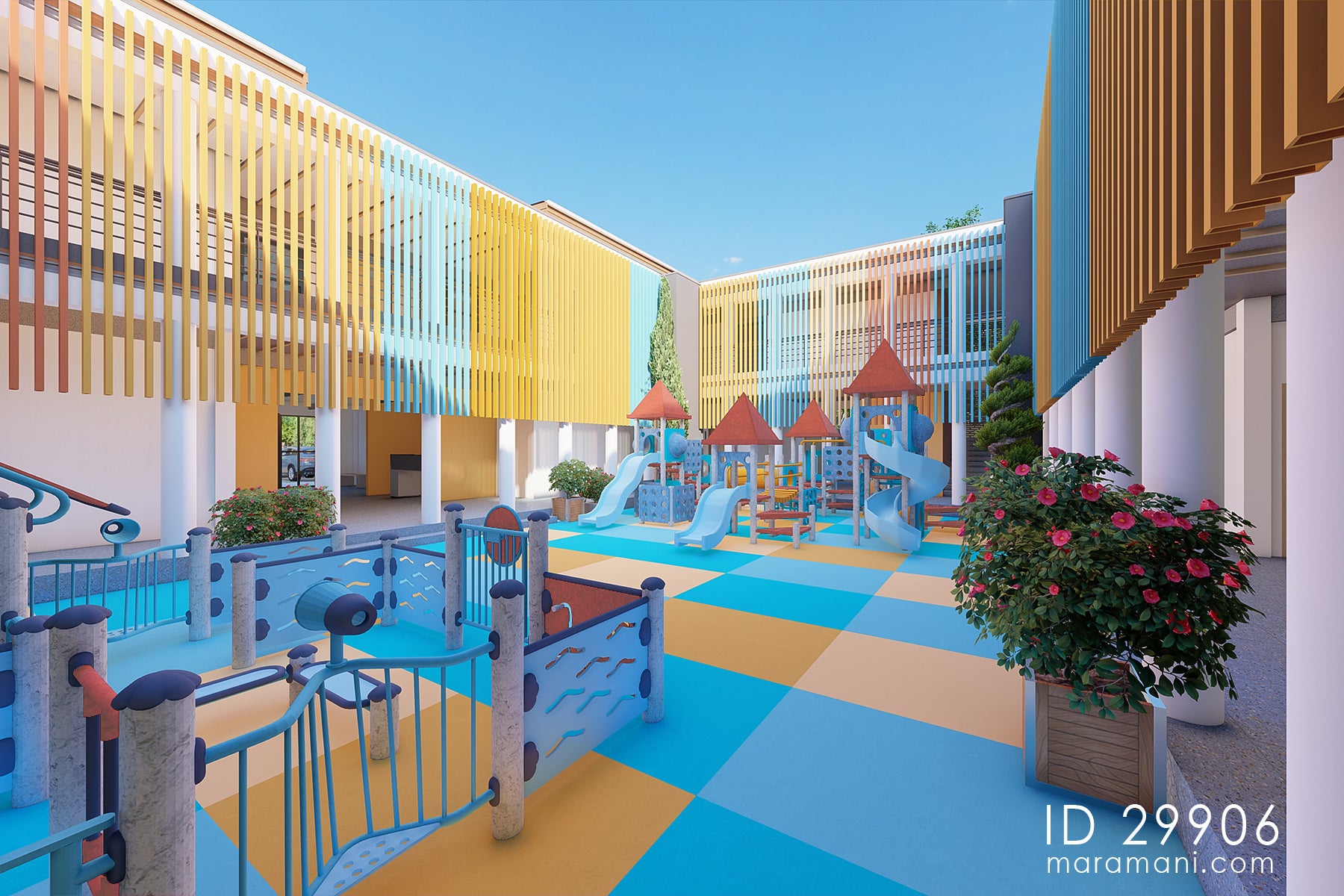 School Building Design - ID 29906
