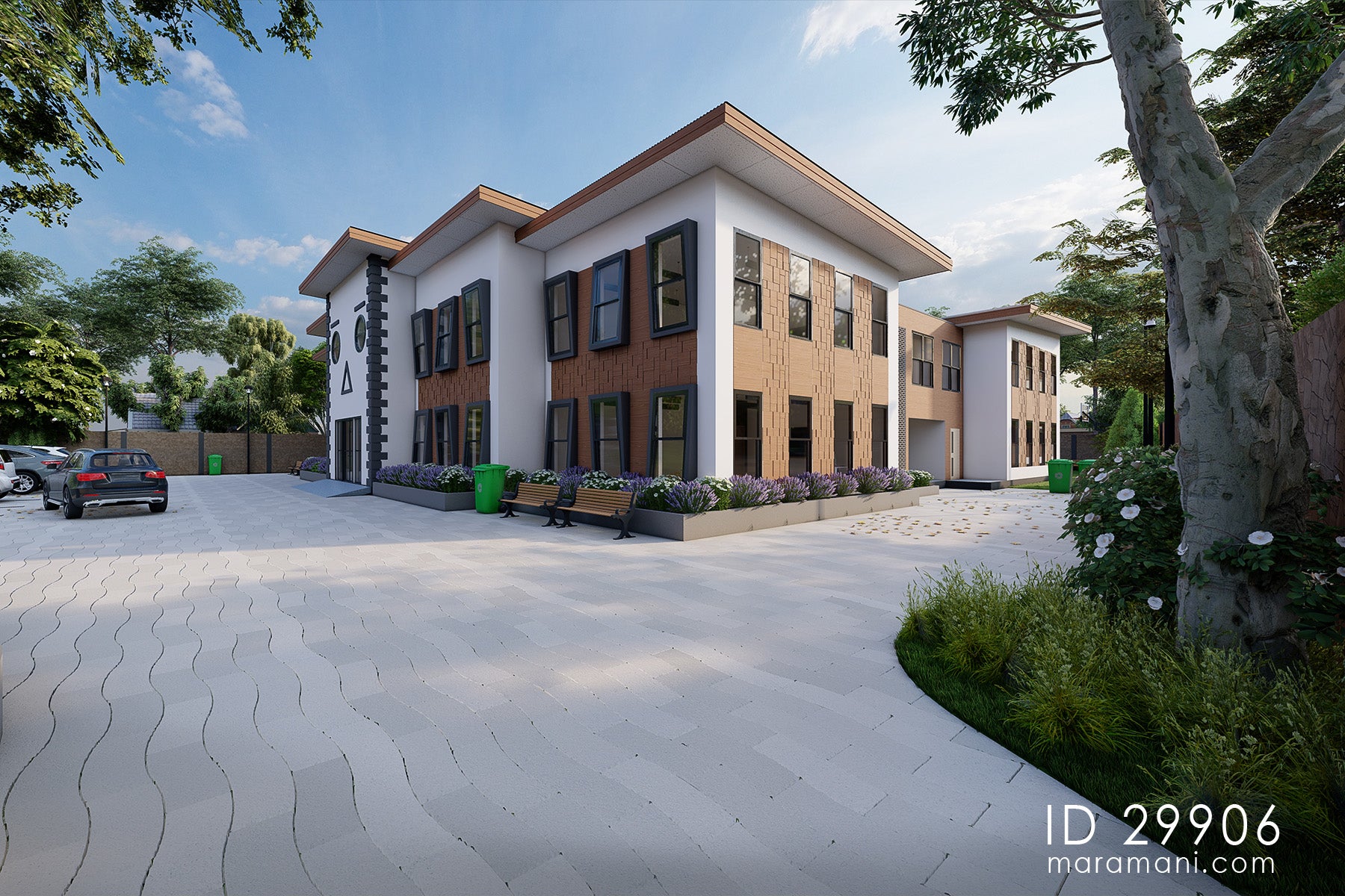 School Building Design - ID 29906