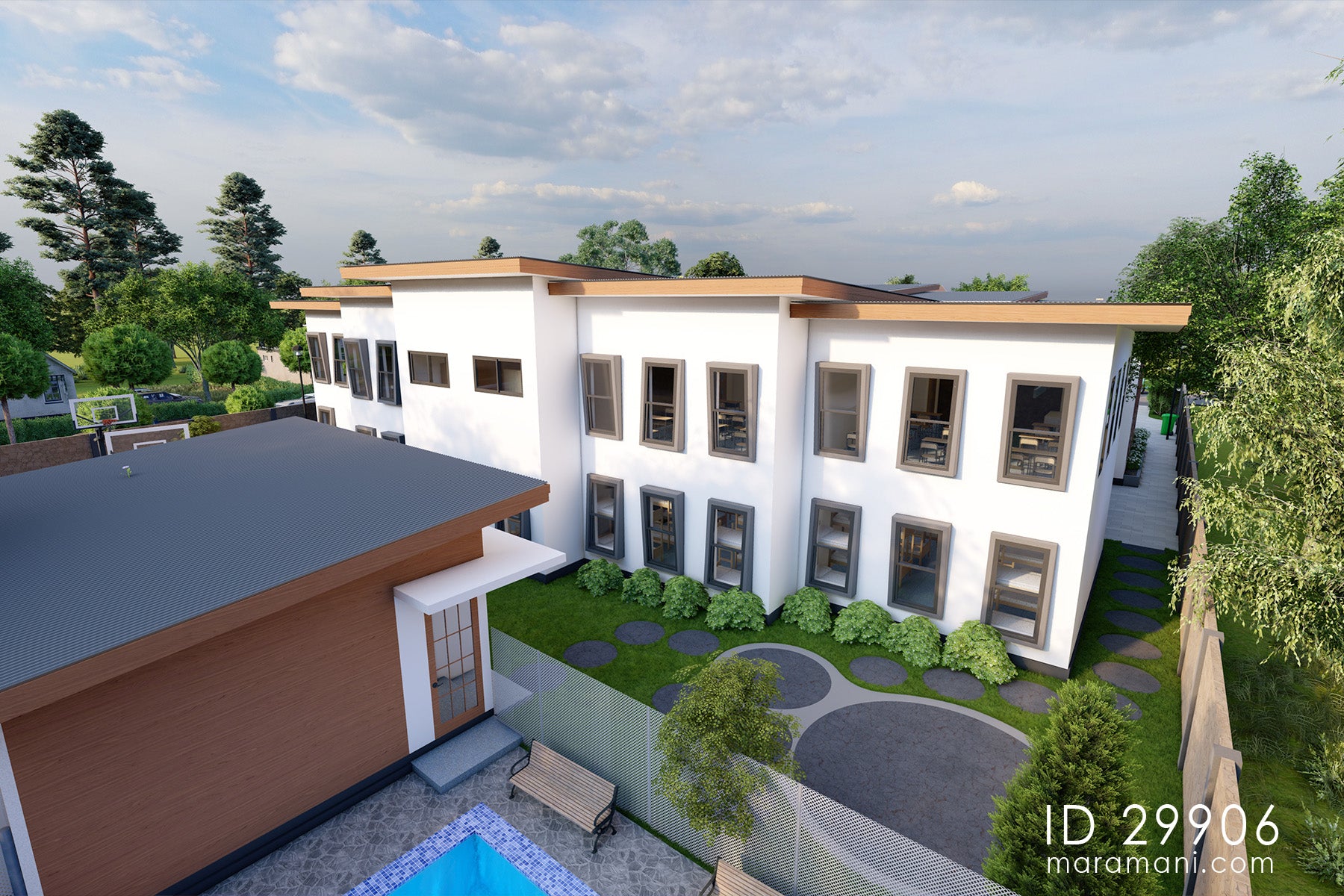 School Building Design - ID 29906
