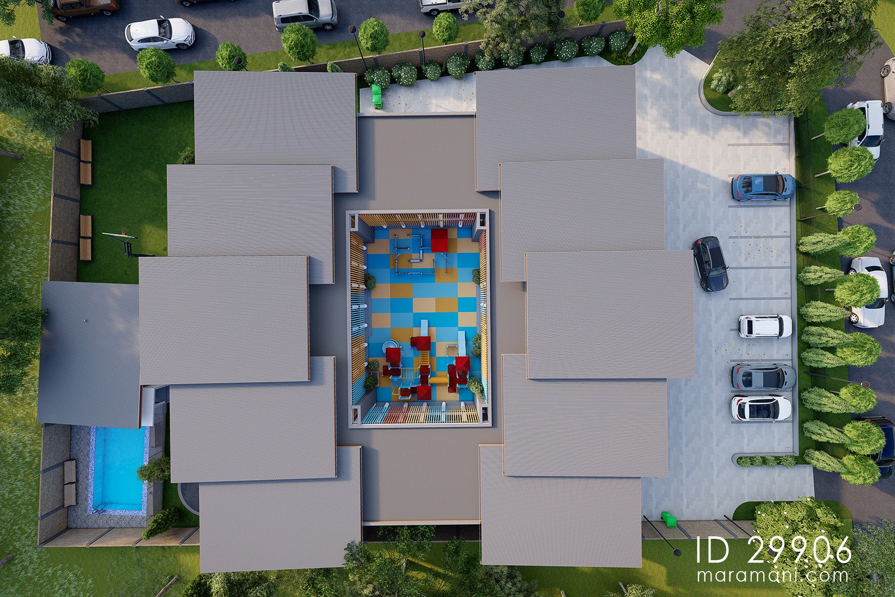 School Building Design - ID 29906