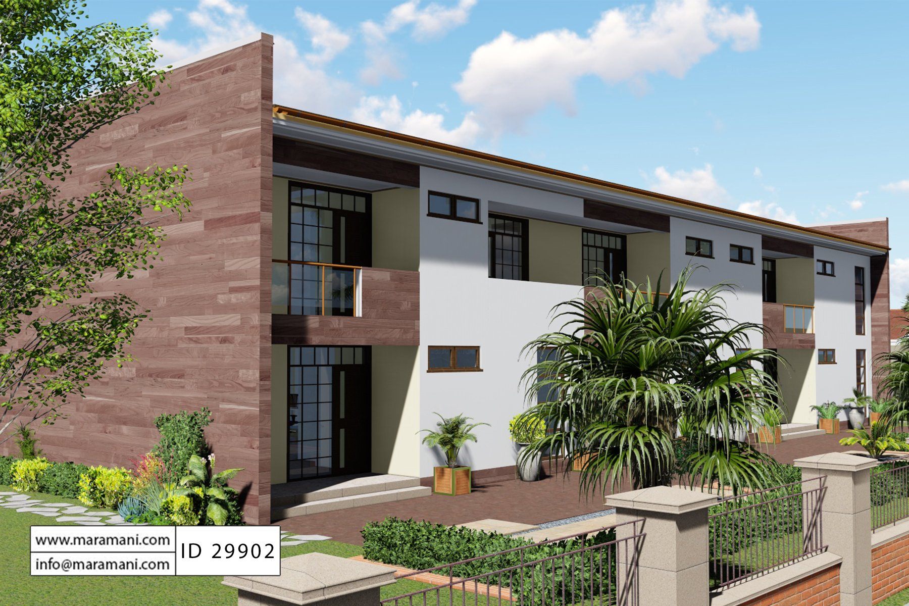 12 Bedroom Apartment Design - ID 29902