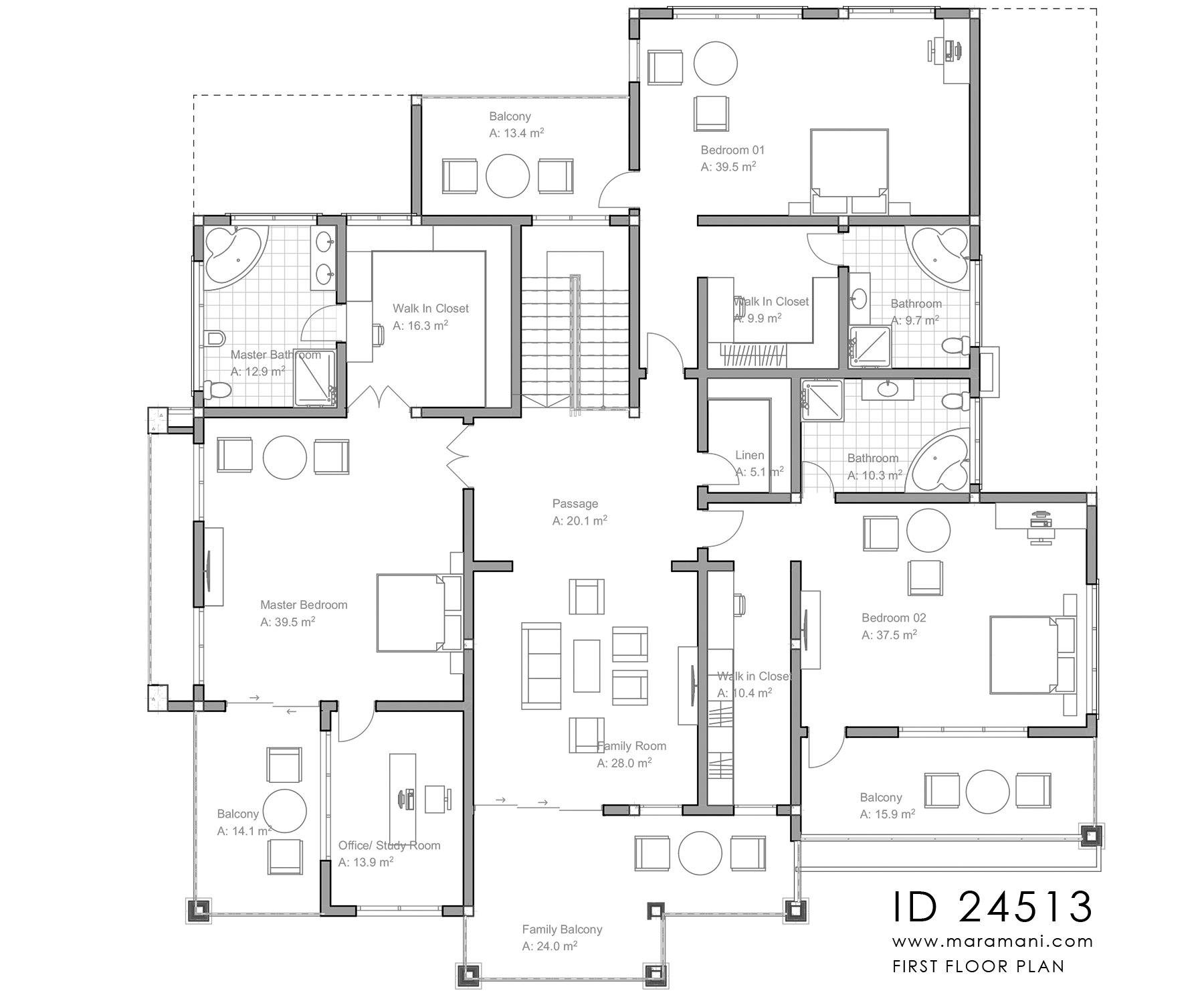 4 bedroom house with 2 car garage - ID 24513