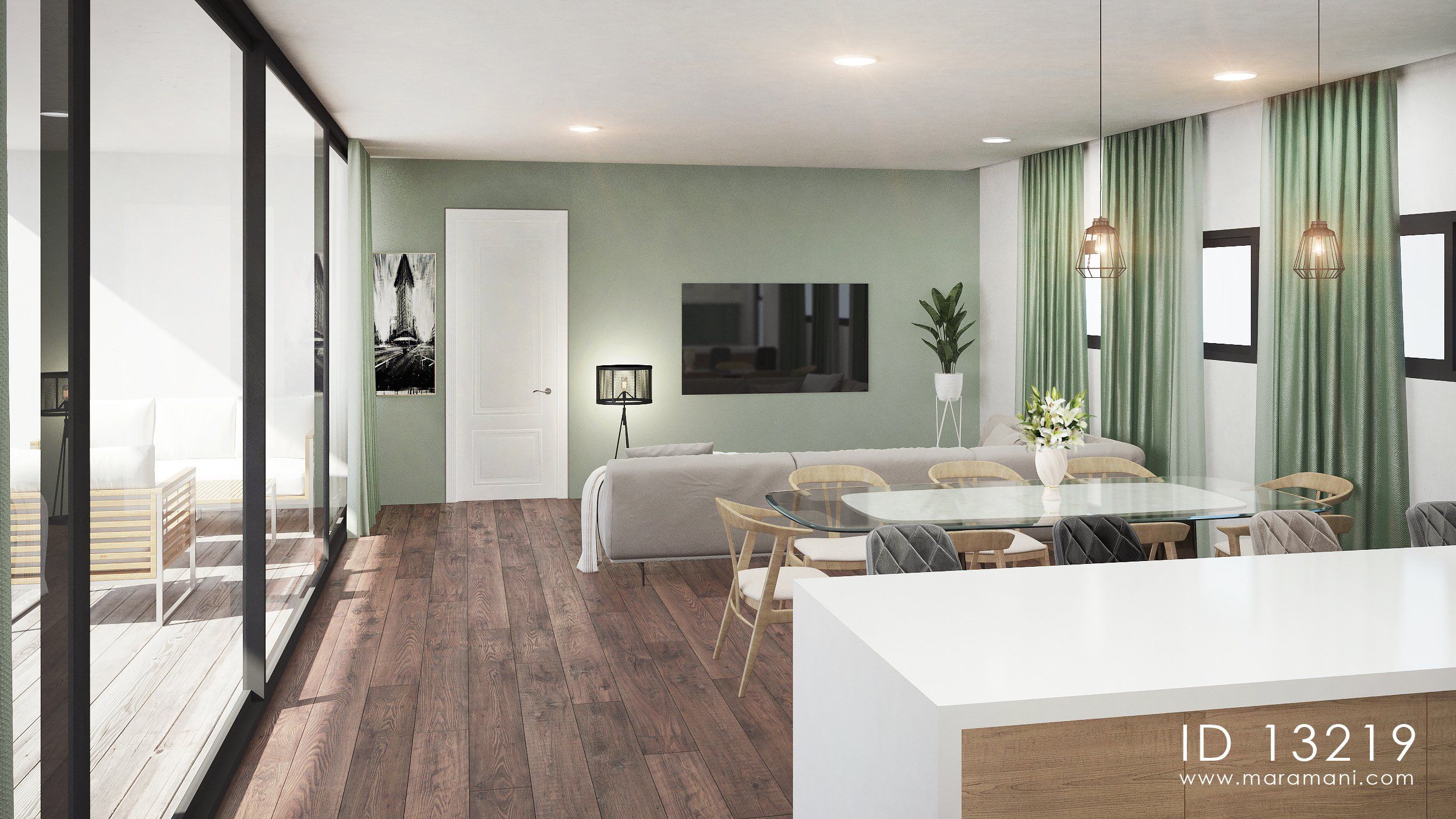 Panoramic 3 bedroom house - ID 13219