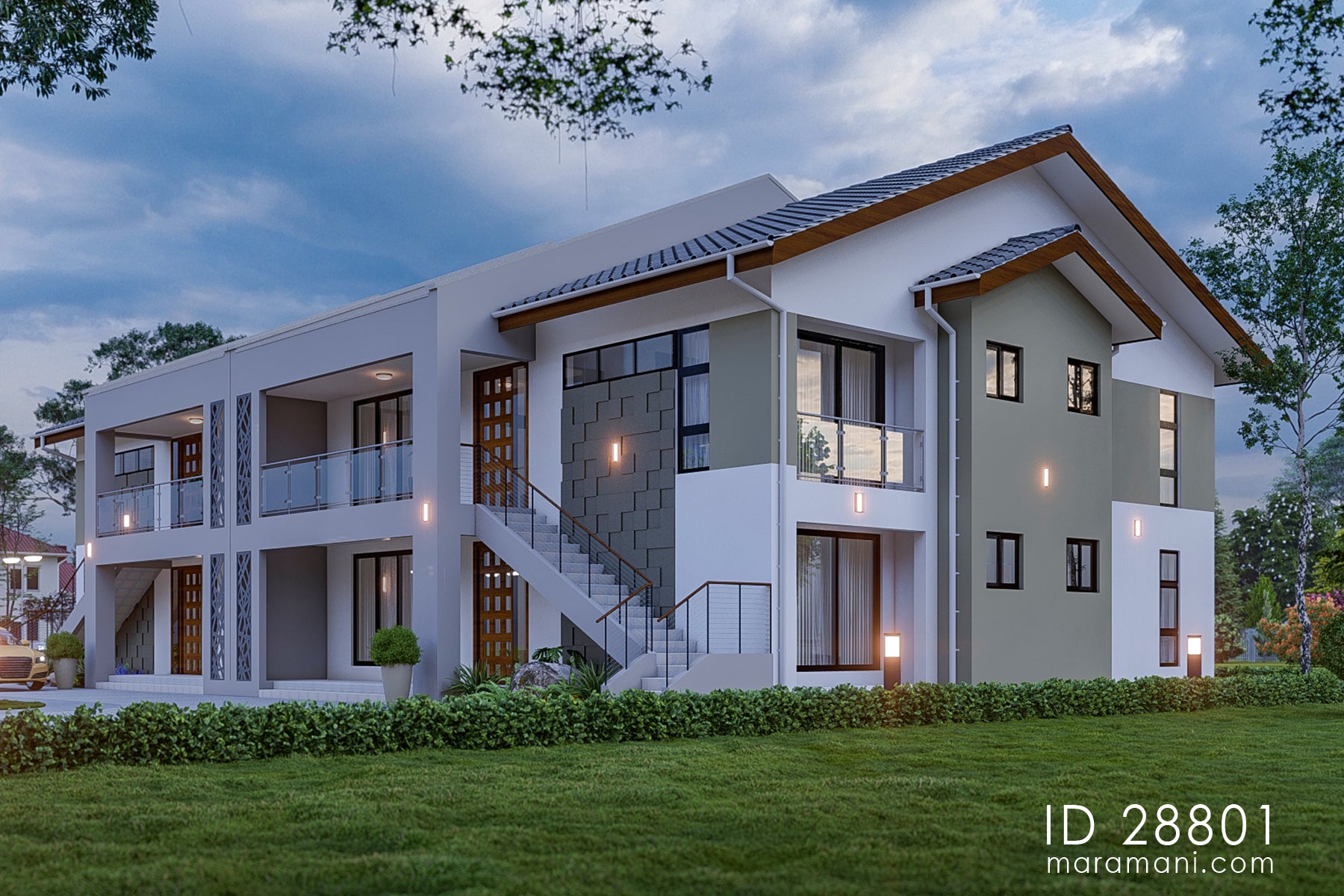 2 Bedroom 4-plex building - ID 28801