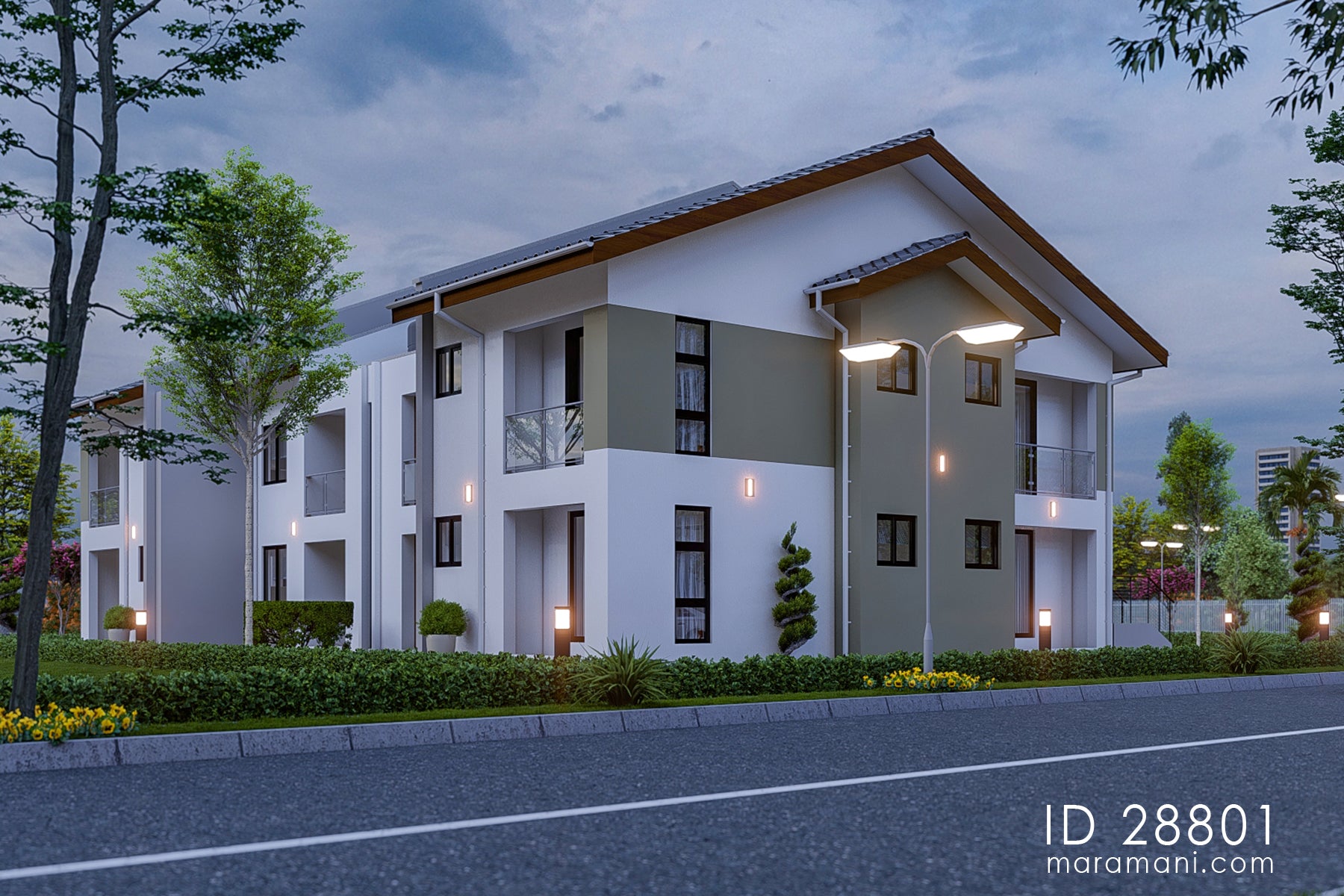 2 Bedroom 4-plex building - ID 28801