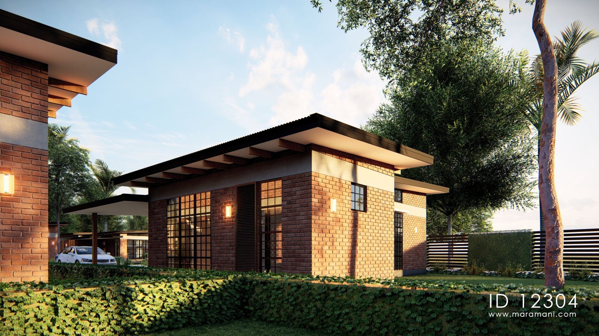 2 bedroom house plan - ID 12304