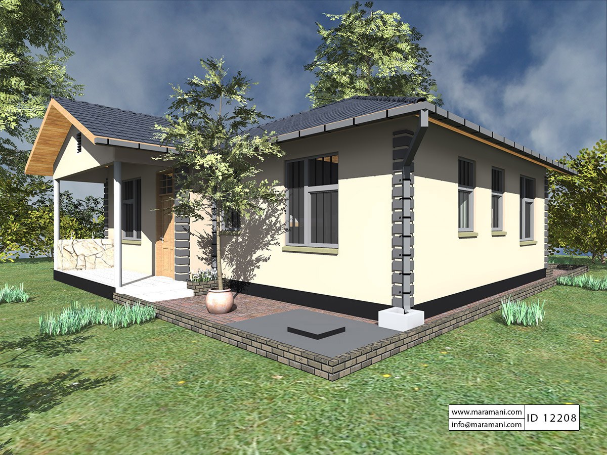 2 Bedroom House Plan - ID 12208