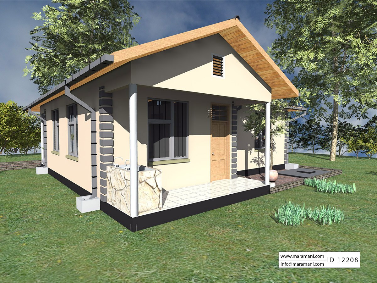 2 Bedroom House Plan - ID 12208