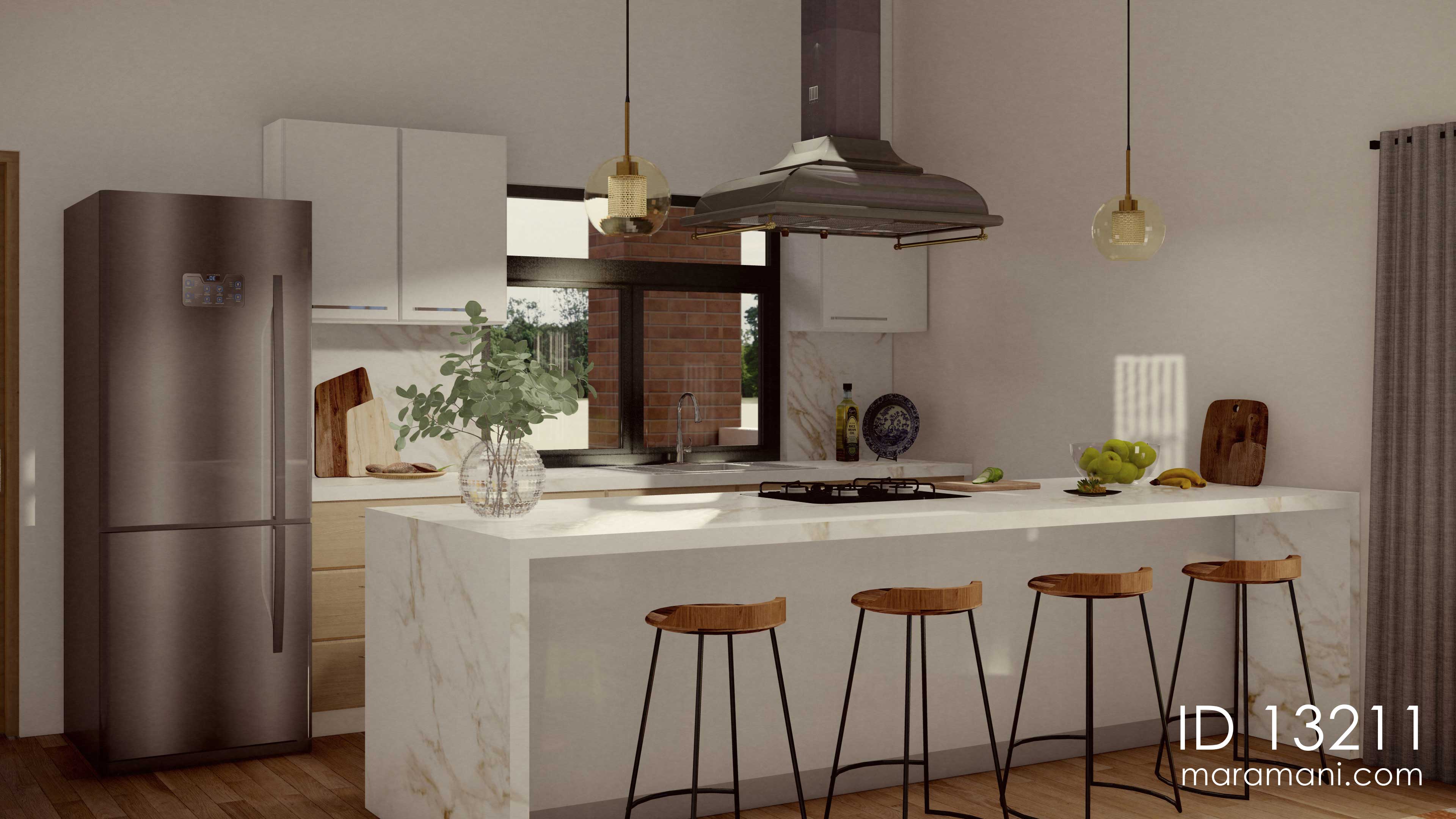 3 bedroom Building Plan - ID 13211