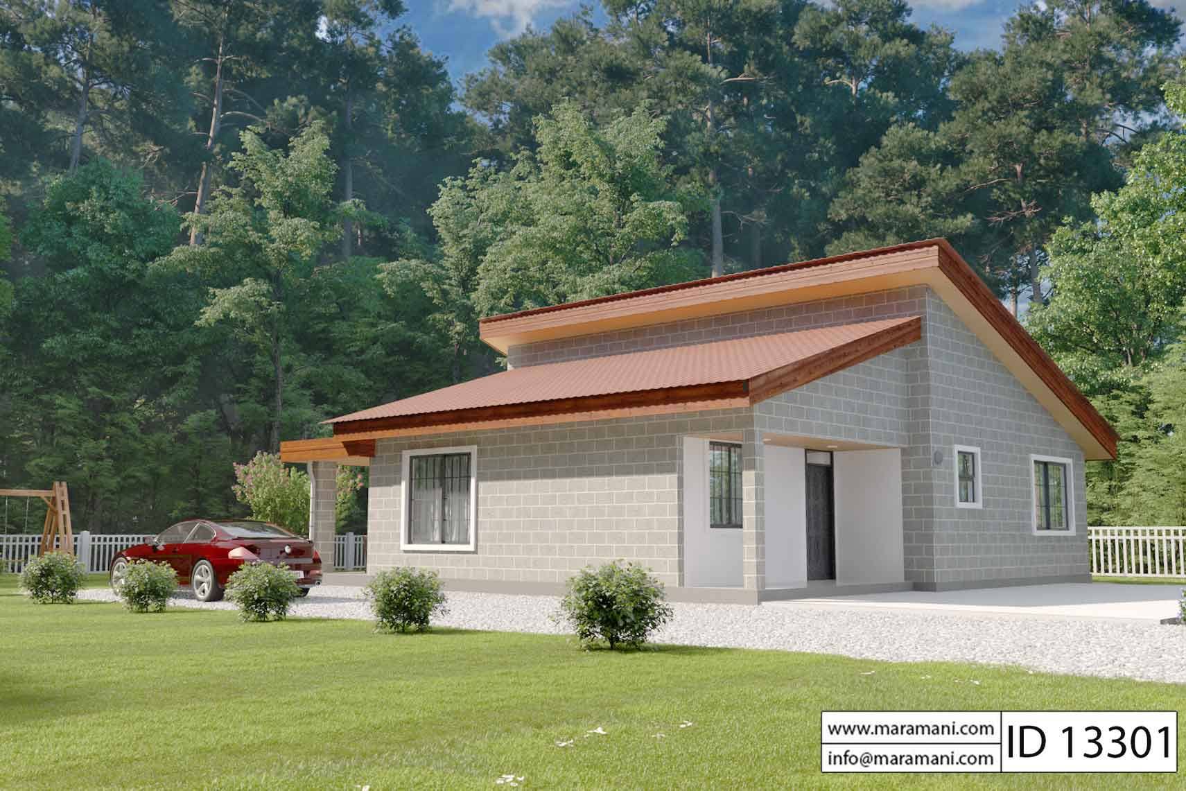 3 Bedroom House Plan - ID 13301
