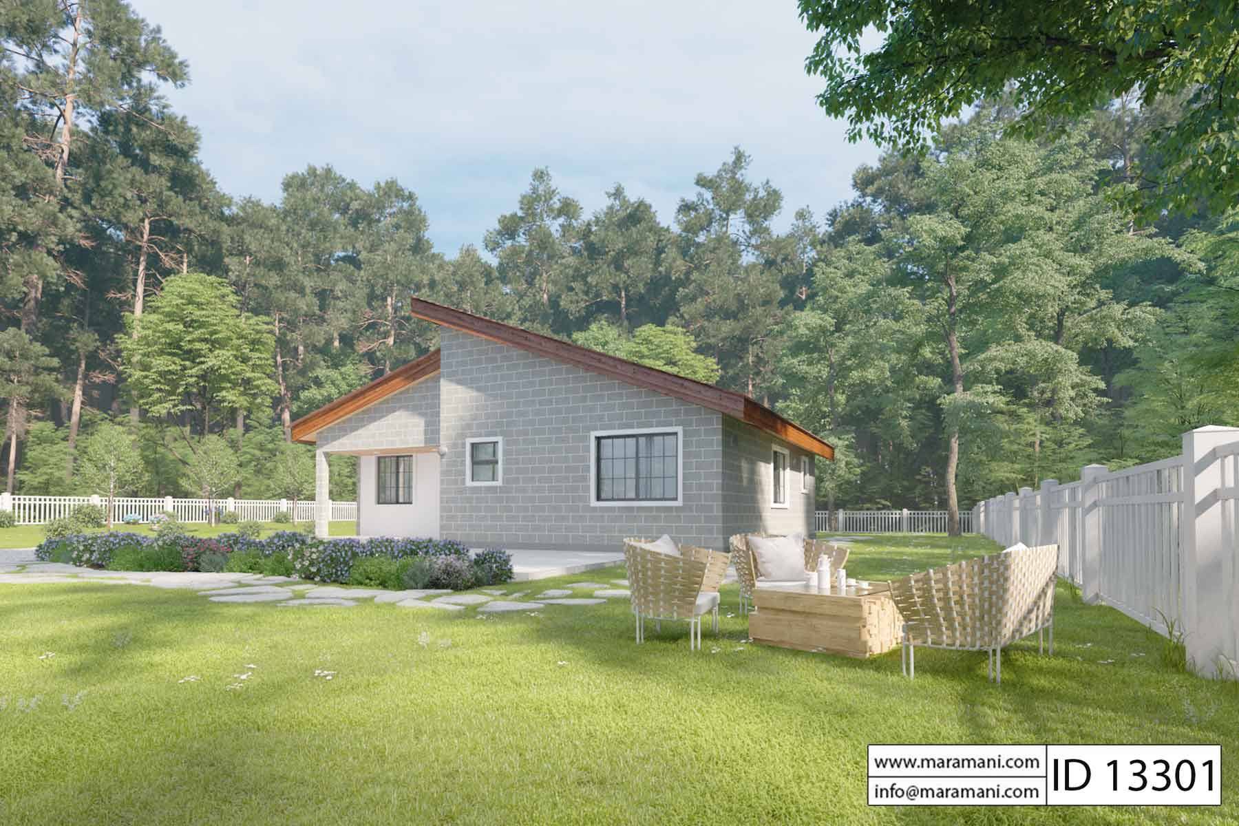3 Bedroom House Plan - ID 13301