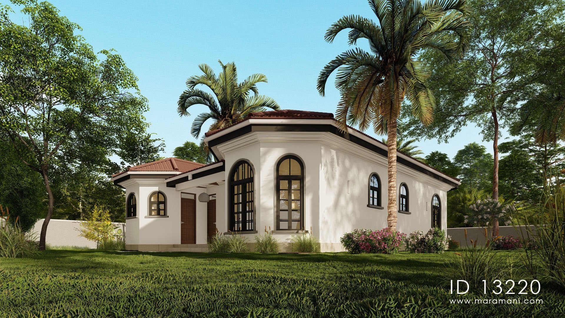 3 bedroom Mediterranean house - ID 13220