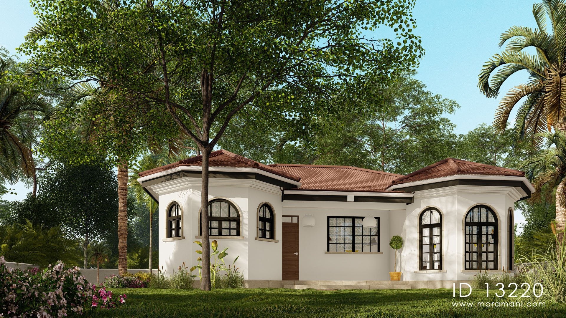 3 bedroom Mediterranean house - ID 13220