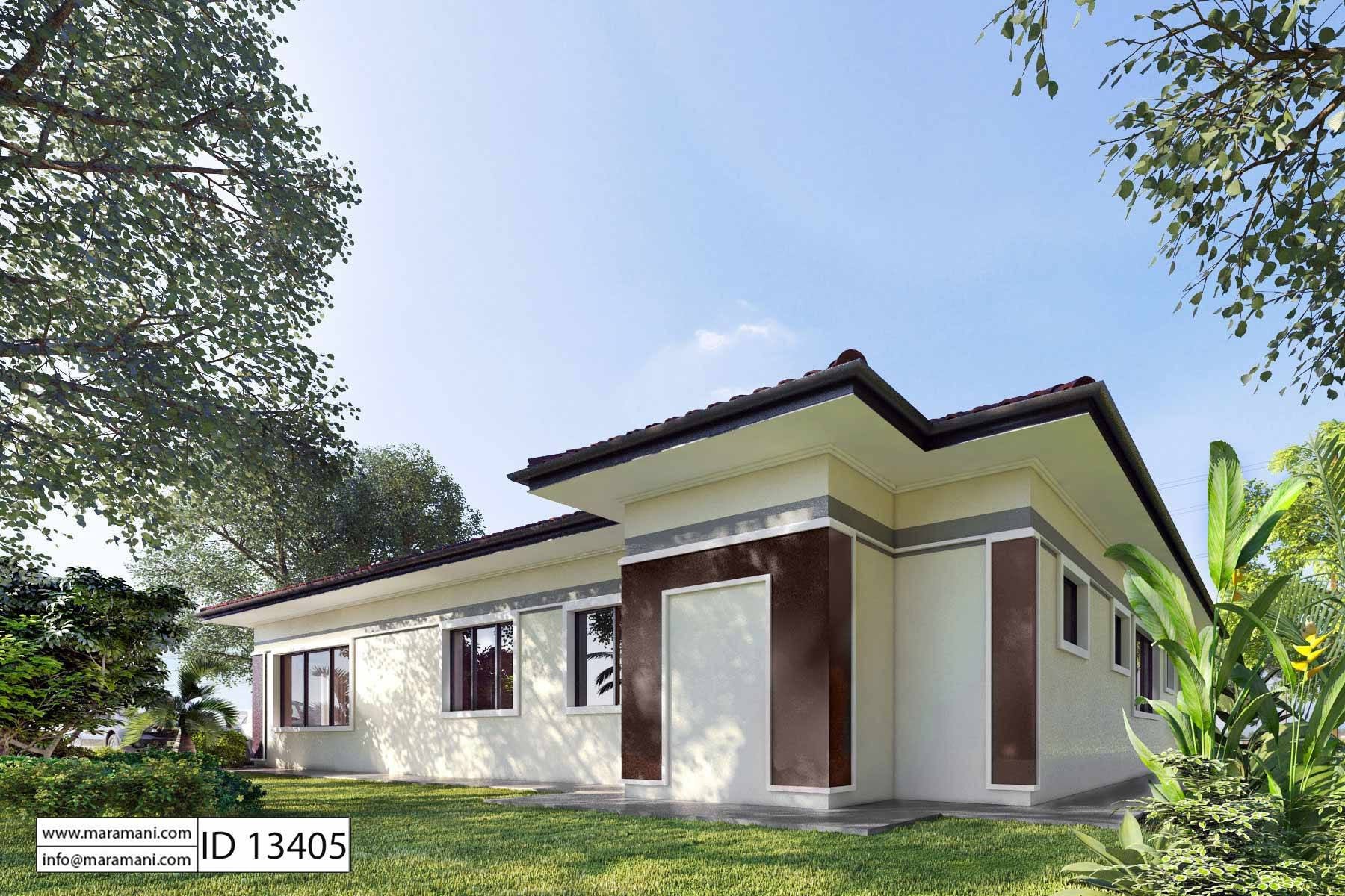 3 Bedrooms Floor Plan - ID 13405