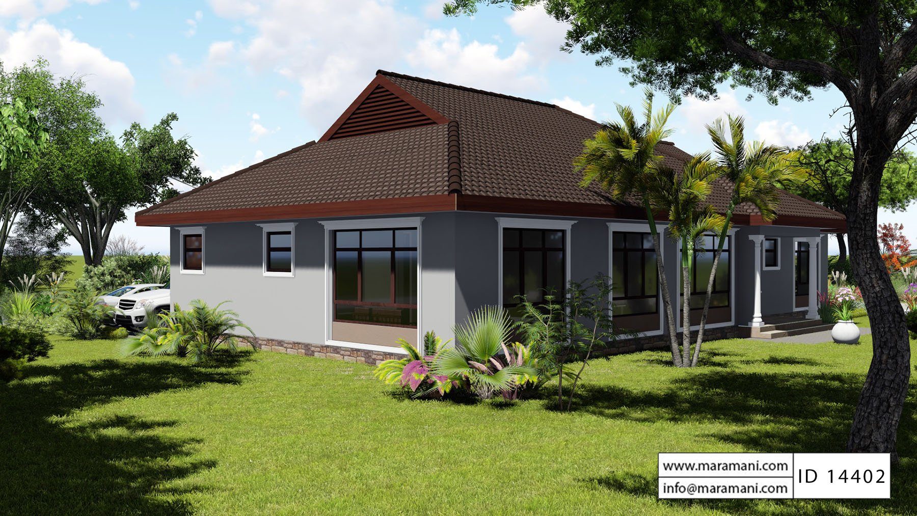 4 Bedroom house plan - ID 14402