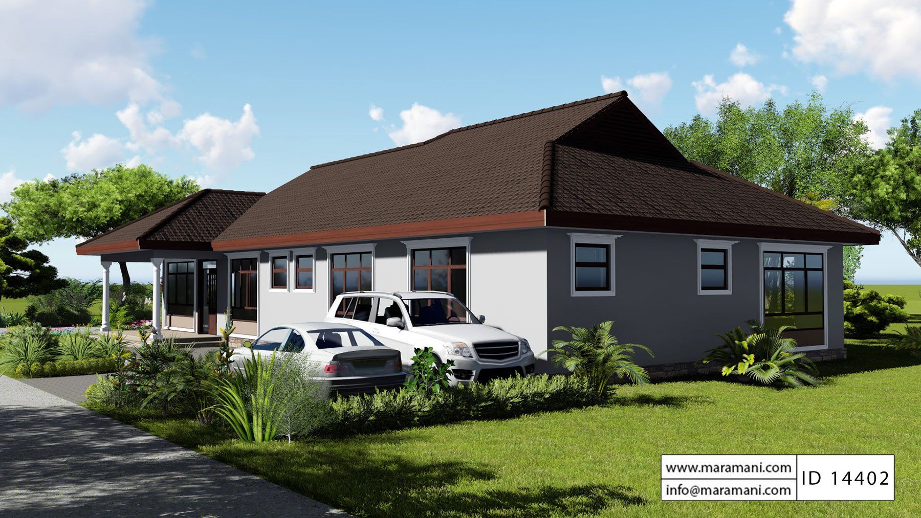 4 Bedroom house plan - ID 14402